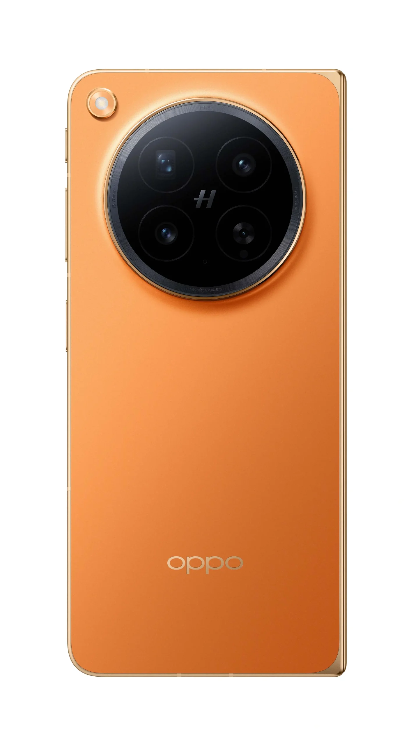 OPPO Find N6 台灣上市！2 億畫素哈蘇鏡頭＋無感摺痕，預購最高回饋近 5.5 萬 03 Find N6 旭日暖橘 摺疊背面 scaled