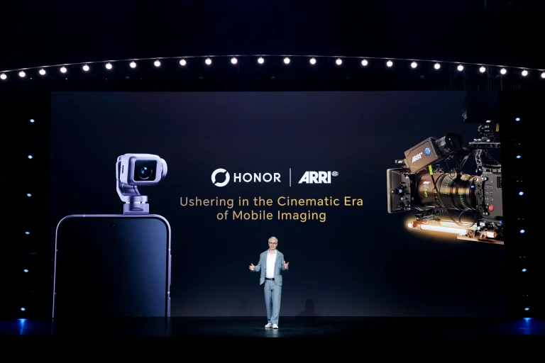 手機也能拍電影？HONOR Robot Phone 攜手 ARRI 導入電影級影像技術 1.HONOR與全球頂尖電影攝影設備品牌 ARRI（阿萊）達成戰略技術合作，共同建立聯合影像技術實驗室。