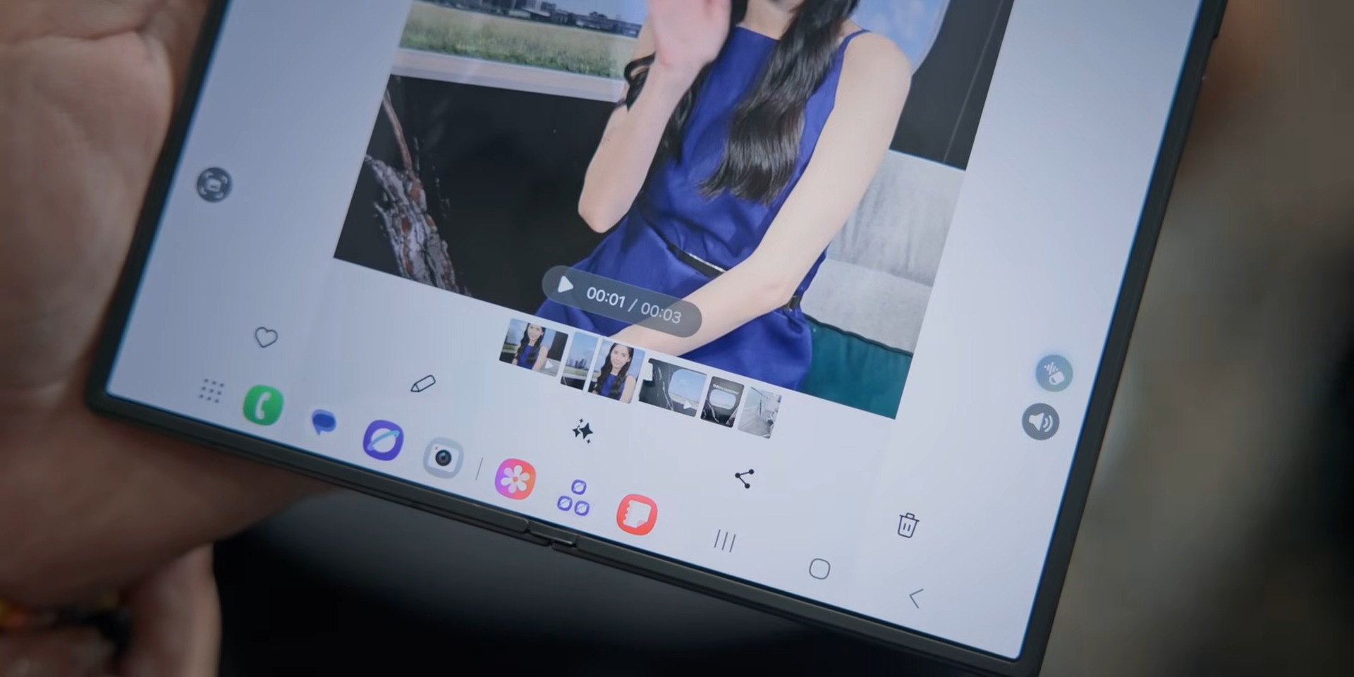 2025 Galaxy Unpacked Foldable 4 46 screenshot Galaxy Unpacked 2025 重點整理:Z Fold7、Z Flip7 與 Galaxy Watch 系列全面升級 2025 Galaxy Unpacked Foldable 4 46 screenshot