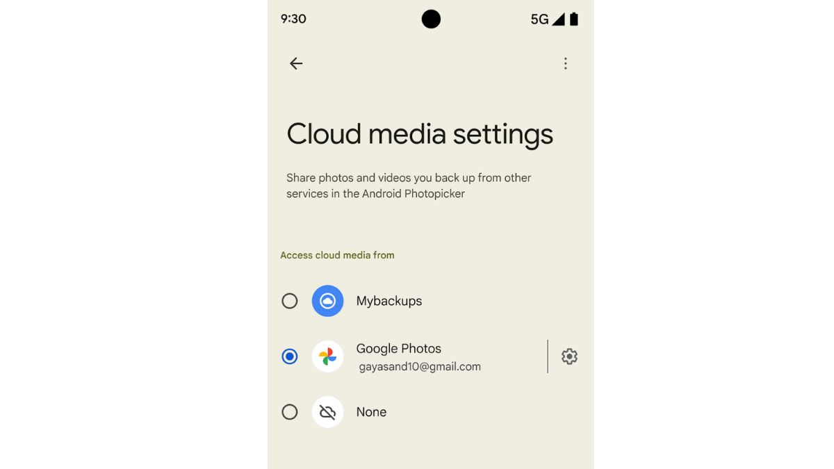 4 6 Android 二月更新讓你可以直接挑選儲存在雲端的照片 4 6