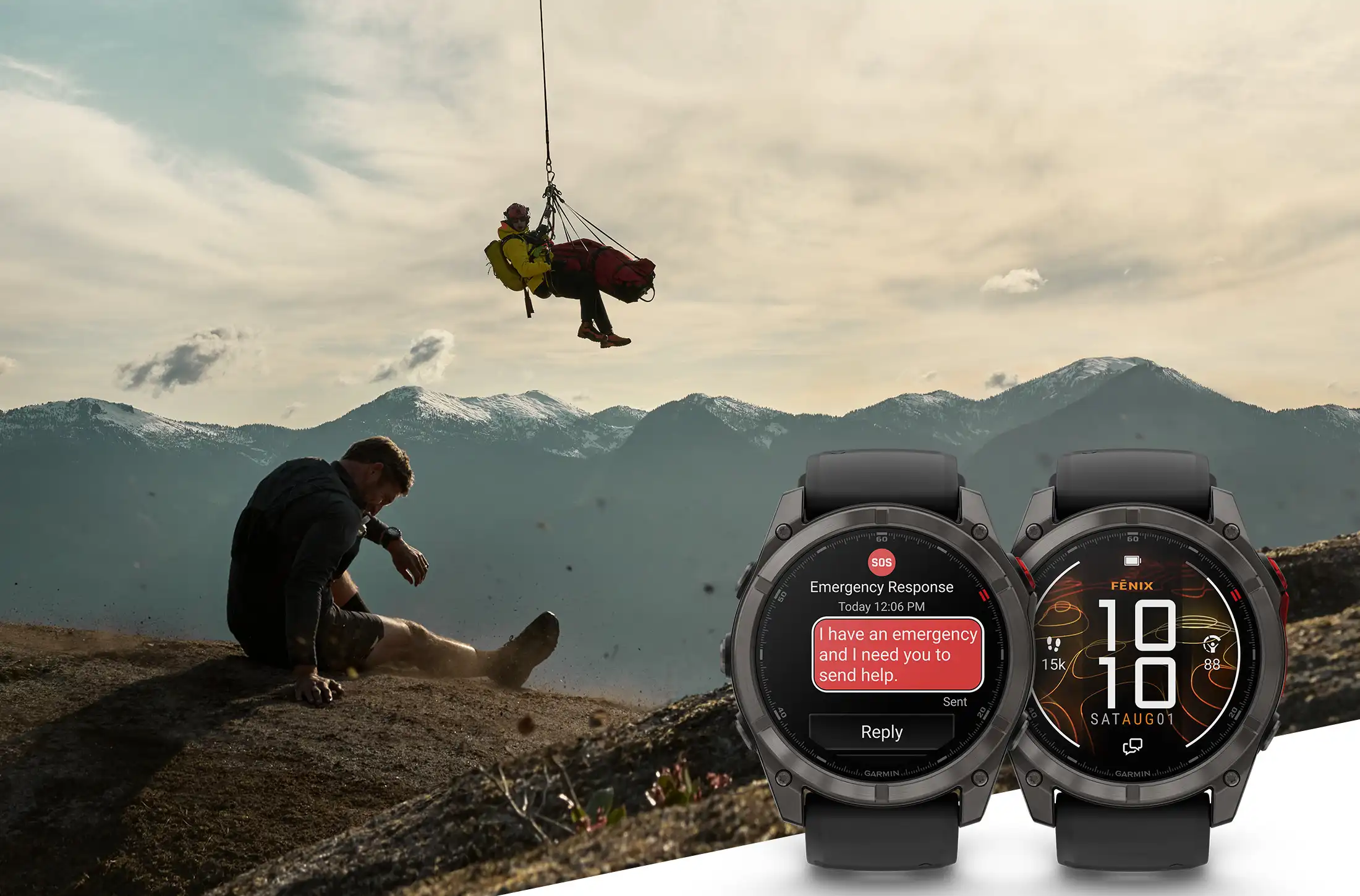 Garmin fēnix 8 Pro 系列登場：全球首款 MicroLED 智慧錶，支援 inReach 衛星通訊 4. Garmin inReach通訊科技，支援雙向訊息傳輸、分享LiveTrack、位置追蹤、定位回報，打造業界最完整的戶外安全生態系。