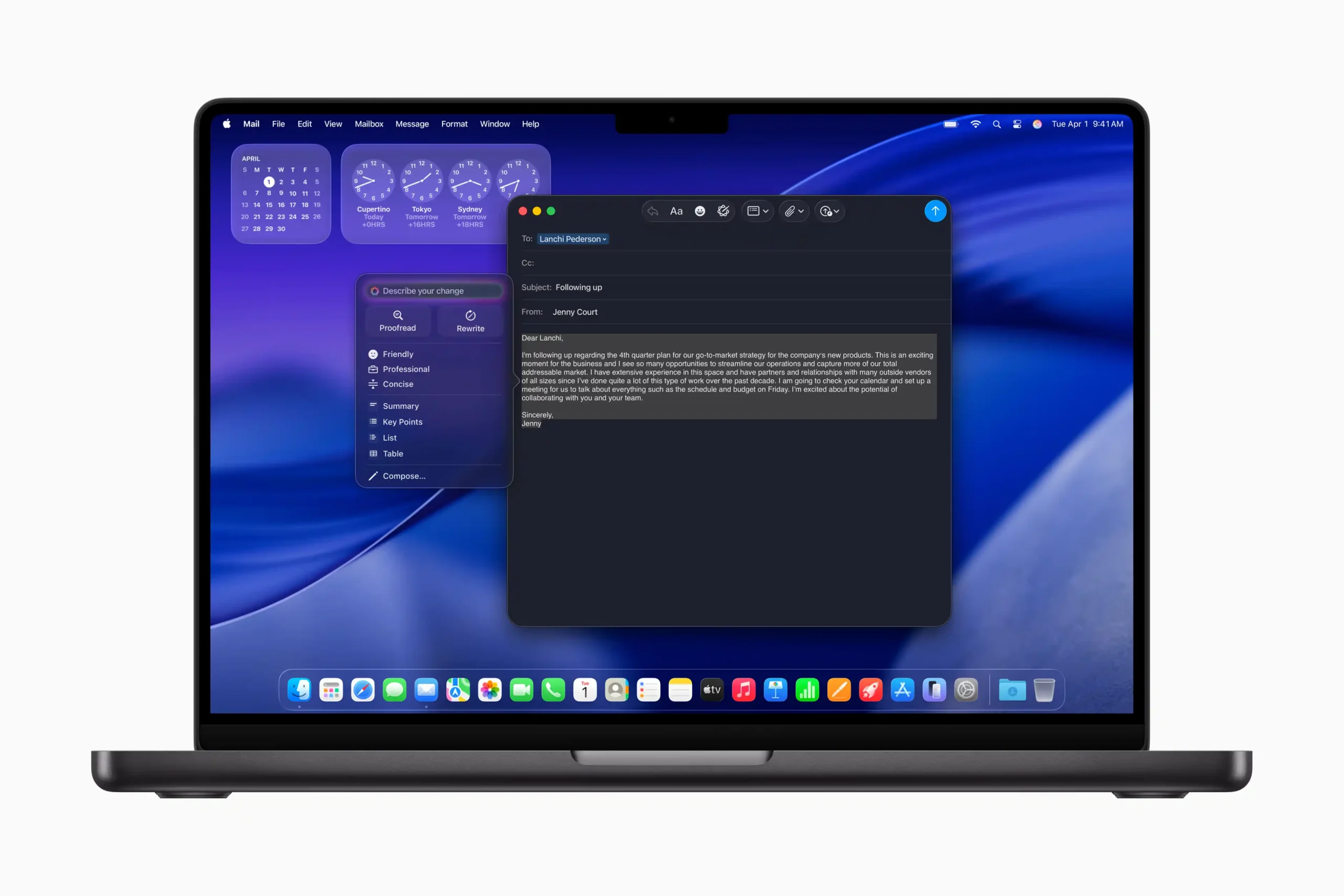蘋果 M5 晶片懶人包：MacBook Pro、iPad Pro、Vision Pro 重點總整理 Apple M5 Writing Tools 251015 scaled