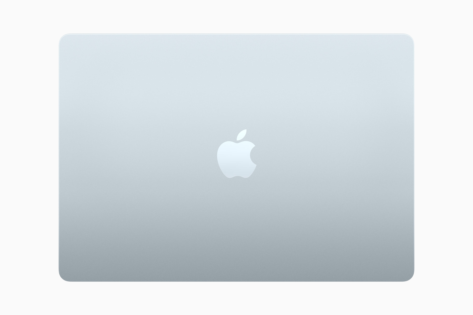 Apple MacBook Air top view 蘋果發表 M4 MacBook Air、M4 Max 和全新 M3 Ultra Mac Studio Apple MacBook Air top view