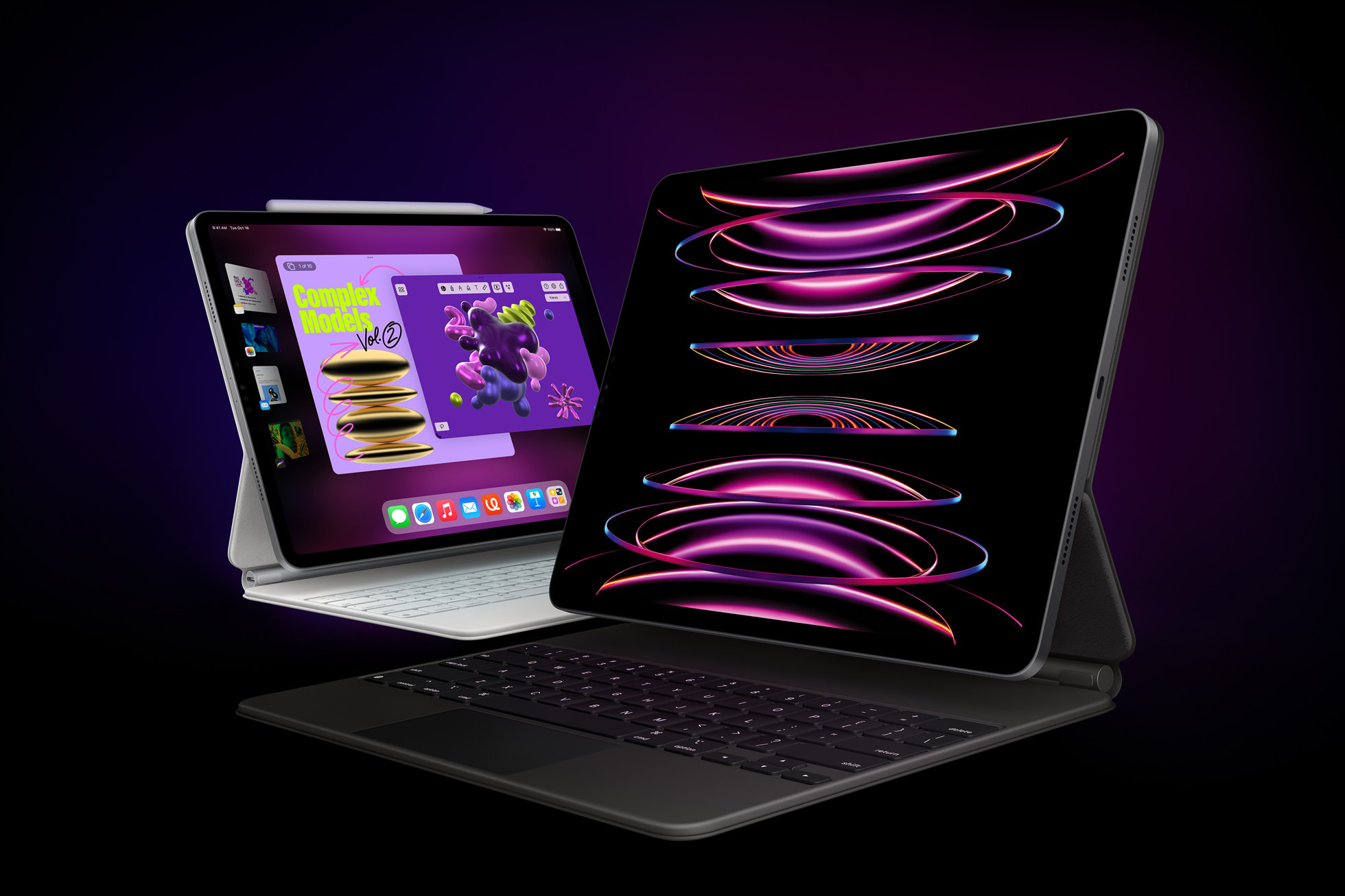 5 月 7 日的 Apple Event 到底會「Let Loose」什麼？ Apple iPad Pro Magic Keyboard M2 hero 2up