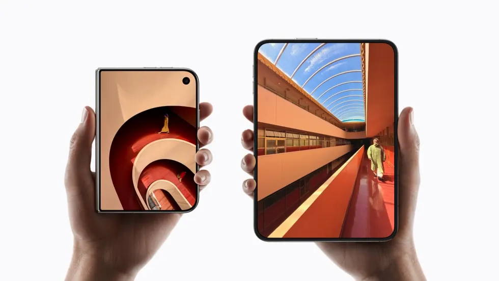 Apple 發表會 2026 懶人包：iPhone Duo、iPhone 18 Pro、AirPods 5、Apple Watch 新品價格與上市時間一次看 Apple iPhone Duo display sizes 260909 big.jpg.large