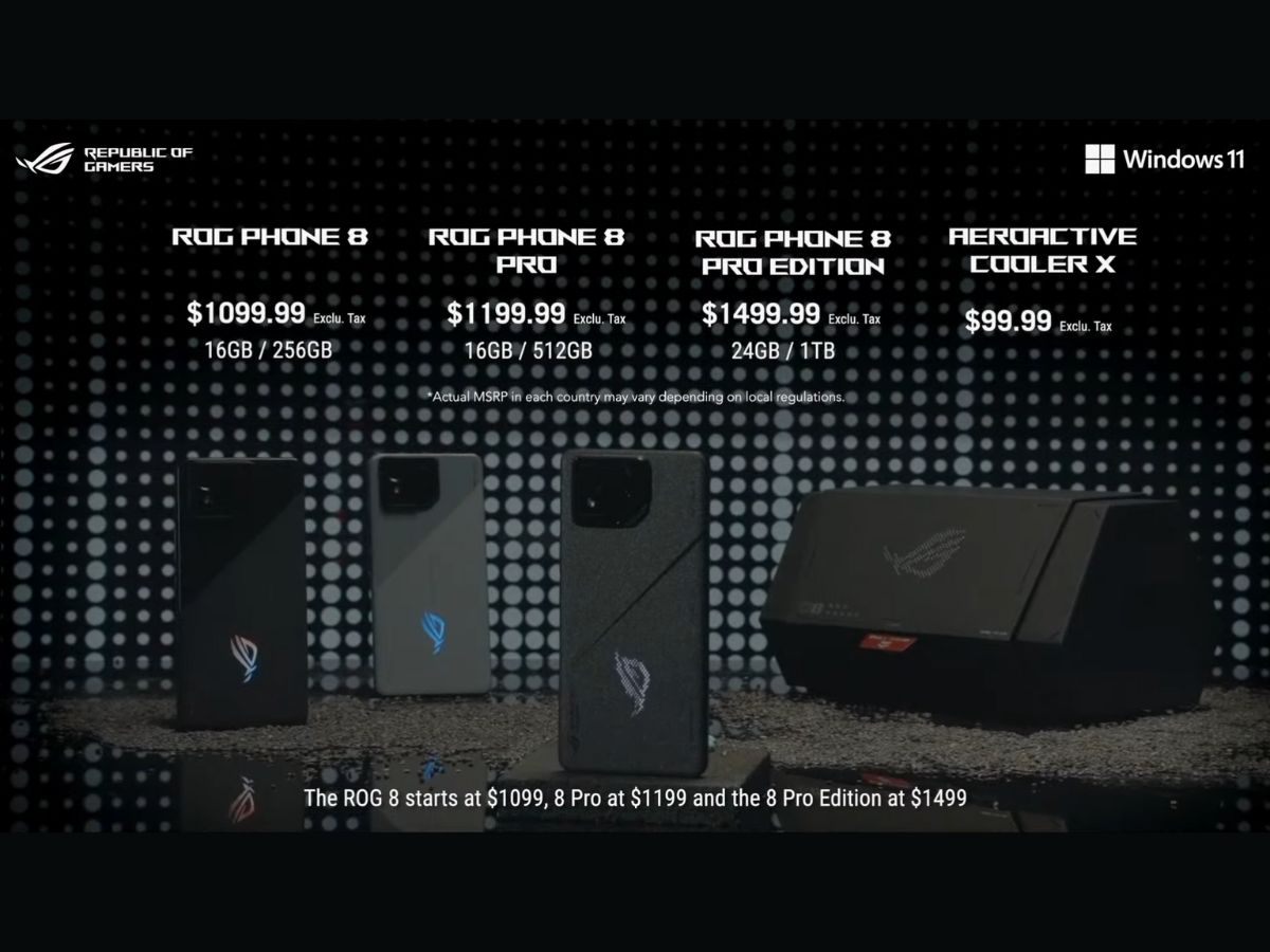CES 2024 媒體參訪日各大品牌發表重點一次看 Asus ROG Phone 8 4 asus