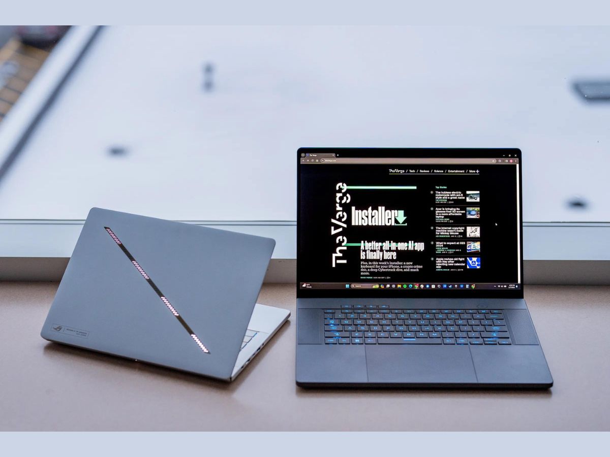 CES 2024 媒體參訪日各大品牌發表重點一次看 Asus Zephyrus G14 G16 the verge