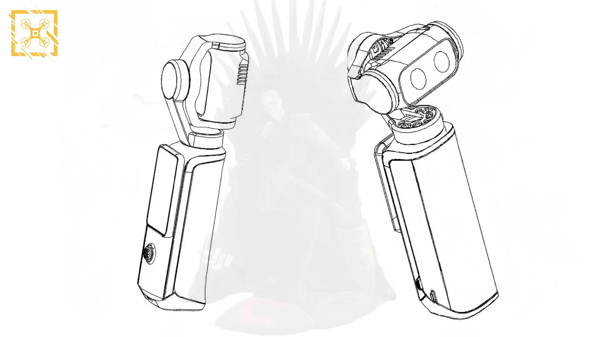 Design sketch 先別急著買 Pocket 4!Insta360 Luna 雙鏡頭旗艦口袋雲台相機將登場 Design sketch