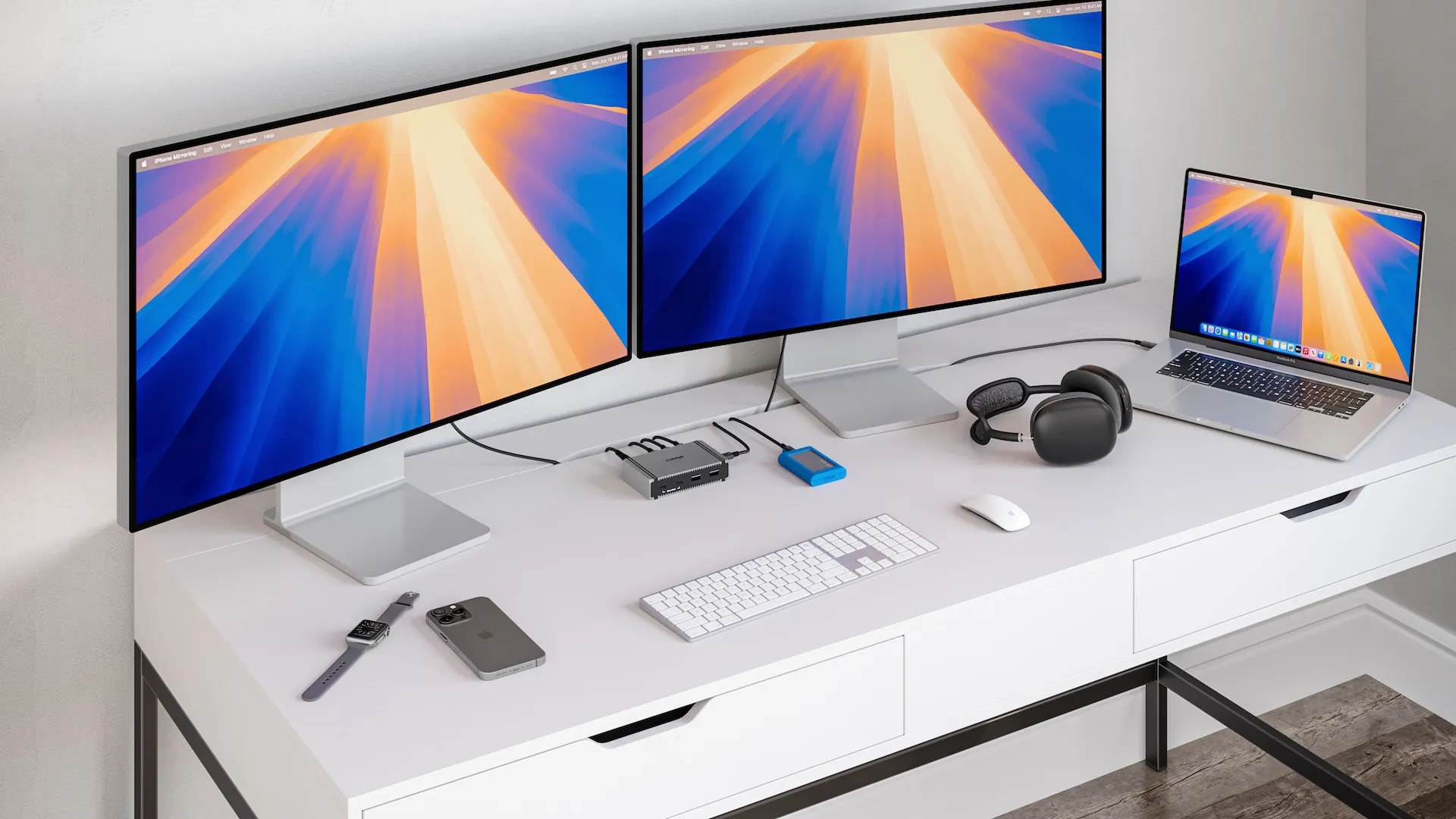 庫克預告本週將更新 Air 產品線：MacBook Air、iPad Air 規格預測 Element 5 Hub Dual Displays