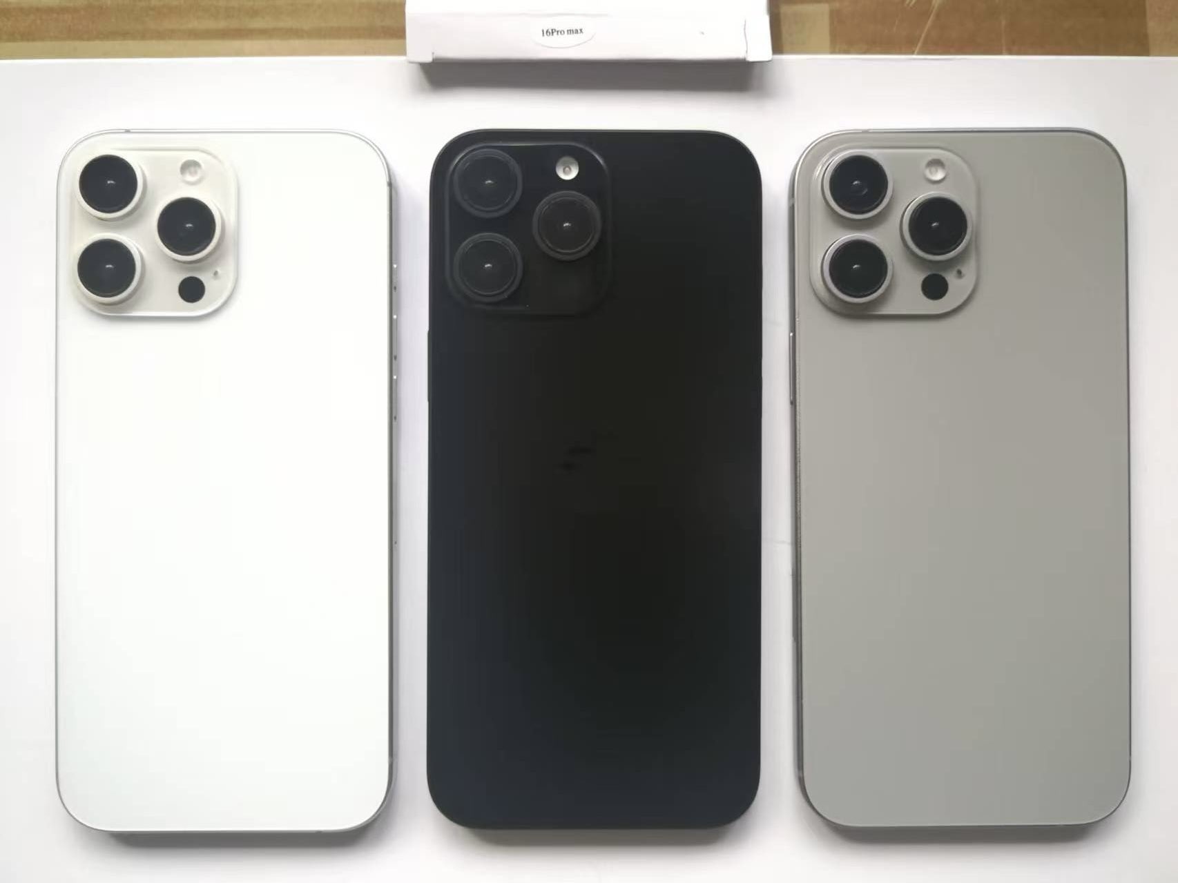 iPhone 16 系列模型機曝光：迎來史上最深的黑及新顏色玫瑰鈦？ GT2 ONOXwAA16UG