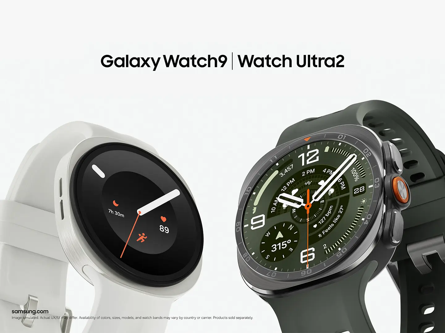 三星 Galaxy Watch Ultra2、Watch9 發表：潛水、續航與健康功能有哪些升級？ Galaxy Watch9與 Galaxy Watch Ultra2採用 Snapdragon Wear® Elite平台，並搭載歷來最大容量電池與最明亮亮度螢幕，帶來更強悍的效能與更沉浸的使用體驗。