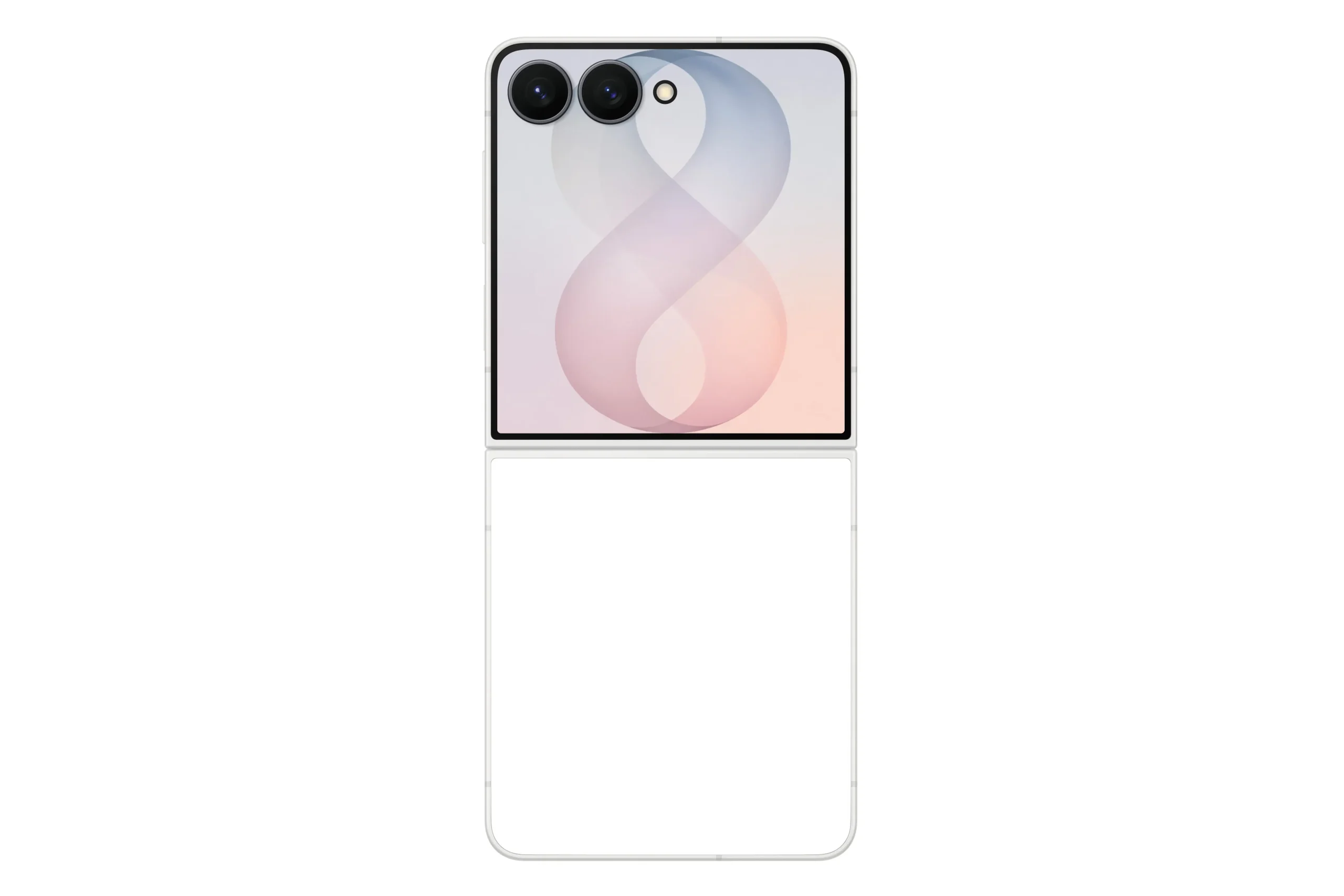 三星 Galaxy Z Fold8 Ultra、Fold8、Flip8 發表：三款摺疊新機有哪些升級？ Galaxy Z Flip8 奶油白 背面 scaled