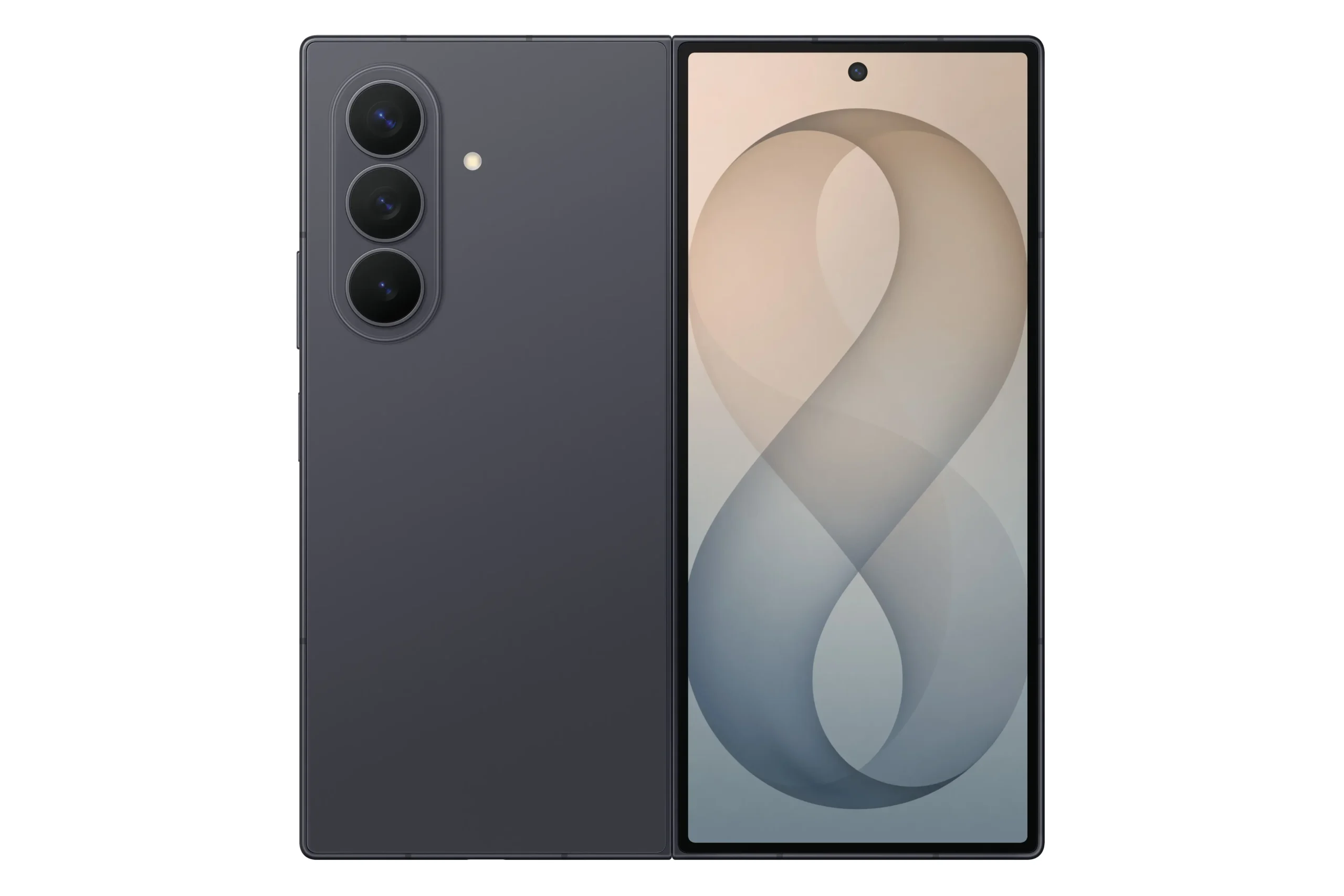 三星 Galaxy Z Fold8 Ultra、Fold8、Flip8 發表：三款摺疊新機有哪些升級？ Galaxy Z Fold8 Ultra 石墨灰 背面 scaled