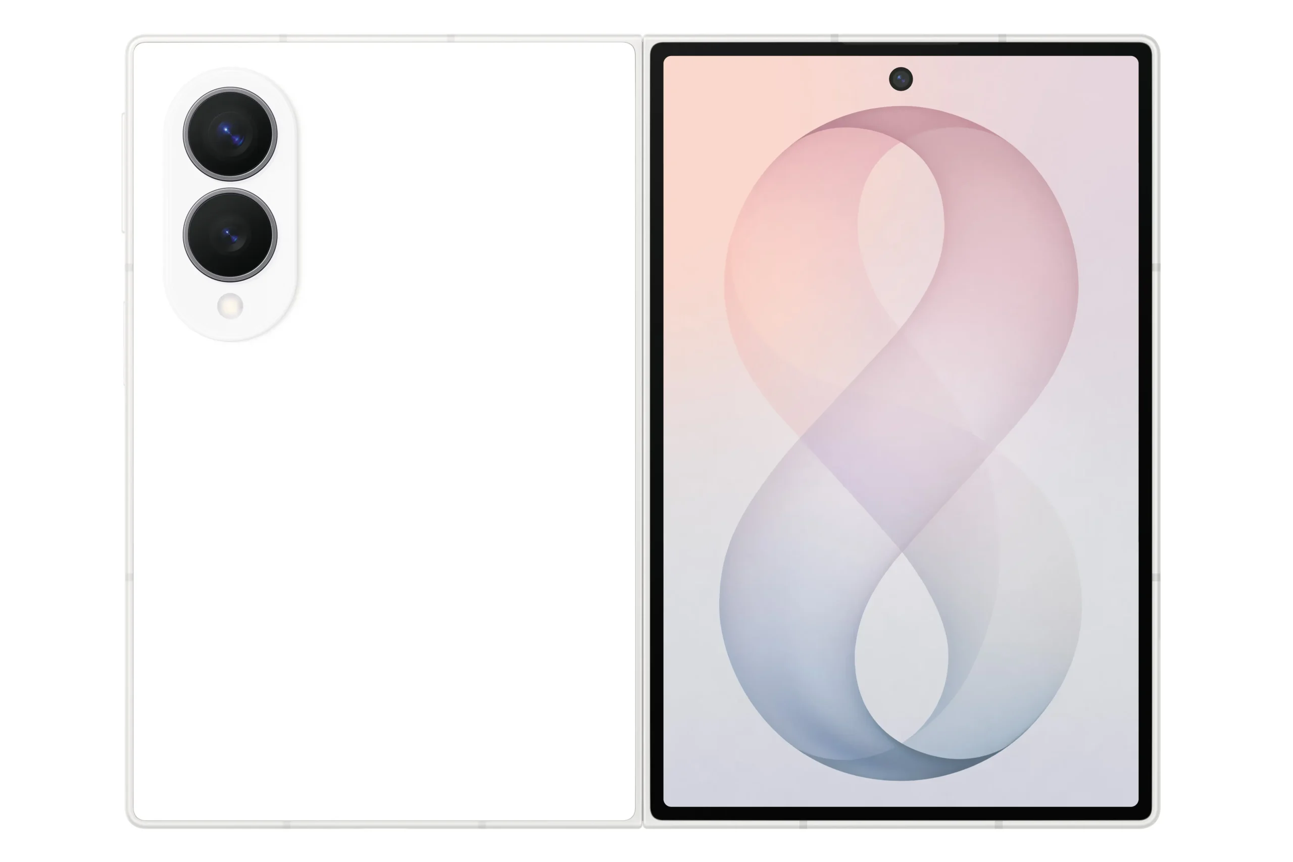 三星 Galaxy Z Fold8 Ultra、Fold8、Flip8 發表：三款摺疊新機有哪些升級？ Galaxy Z Fold8 奶油白 背面 scaled
