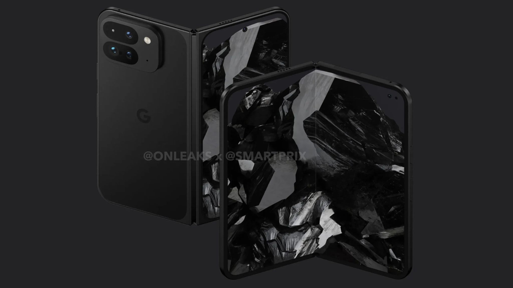 Google Pixel 9 傳聞整理：終於要正面對決 iPhone 了嗎？ Google Pixel Fold 2 Leaked Render 01 scaled.jpg