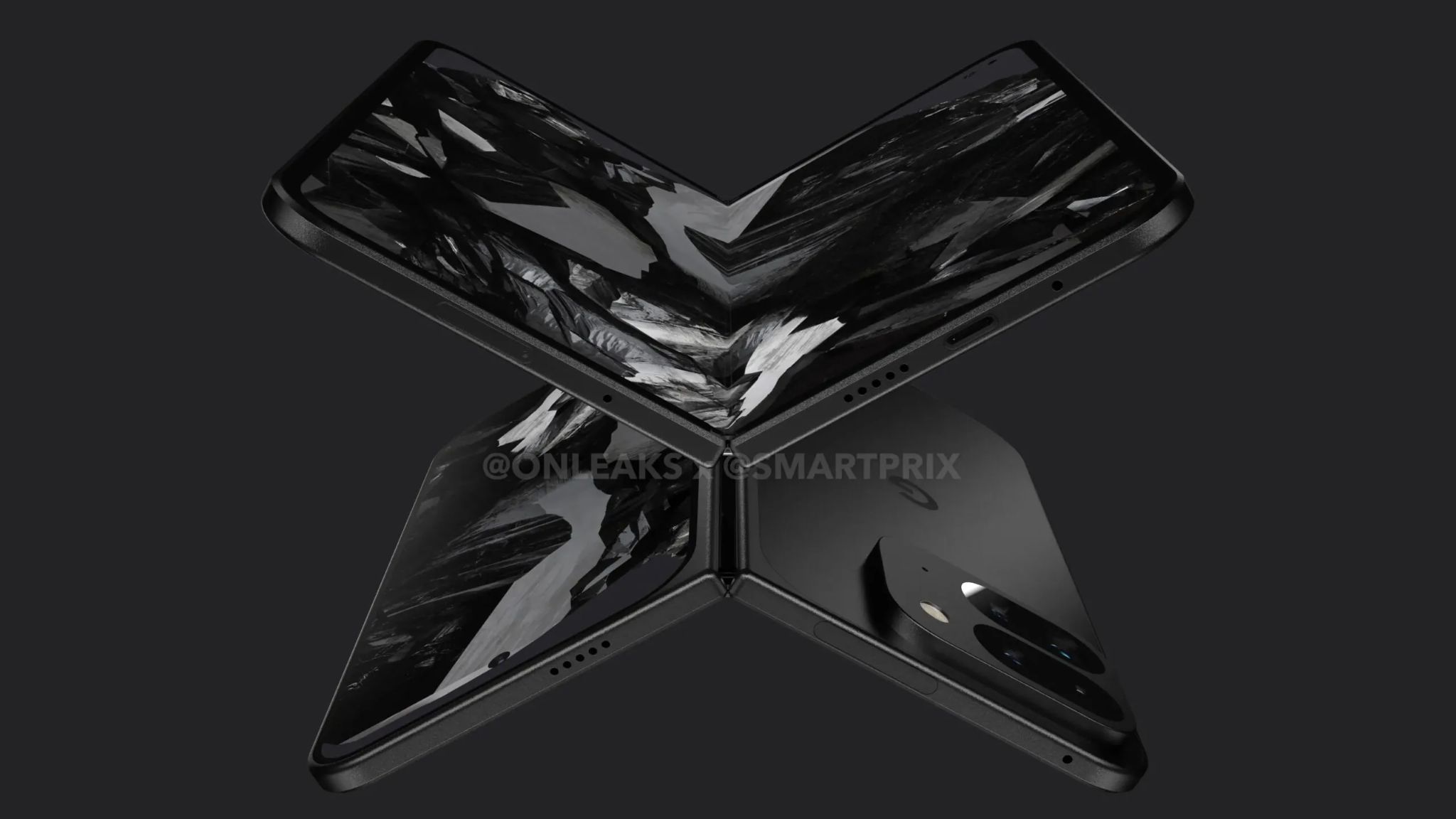 Google Pixel 9 傳聞整理：終於要正面對決 iPhone 了嗎？ Google Pixel Fold 2 Leaked Render 02 scaled.jpg
