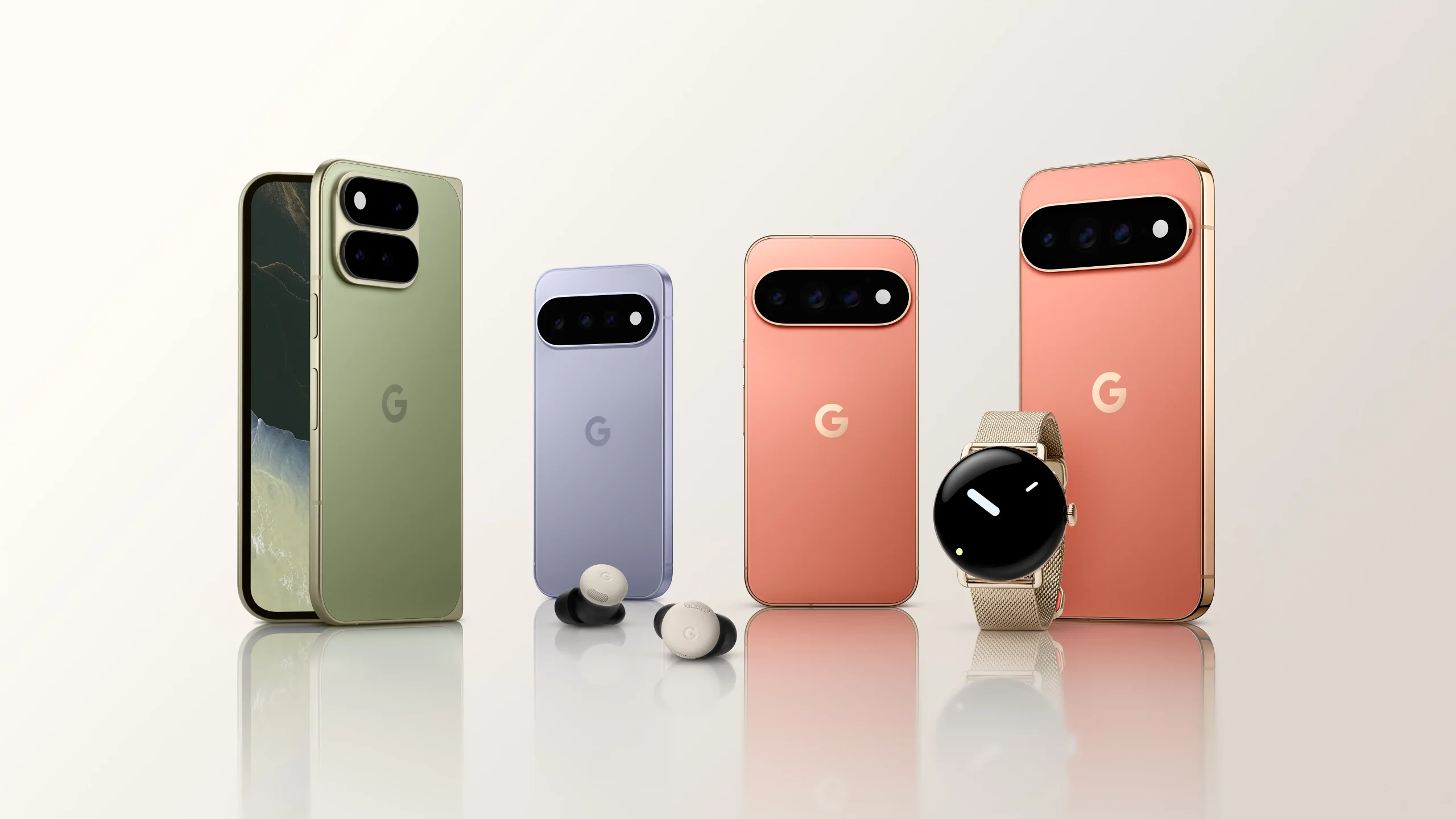 Google Pixel 11 系列值不值得買？規格、價格與四款機型差異一次看 Google Pixel 全系列產品照 03 scaled
