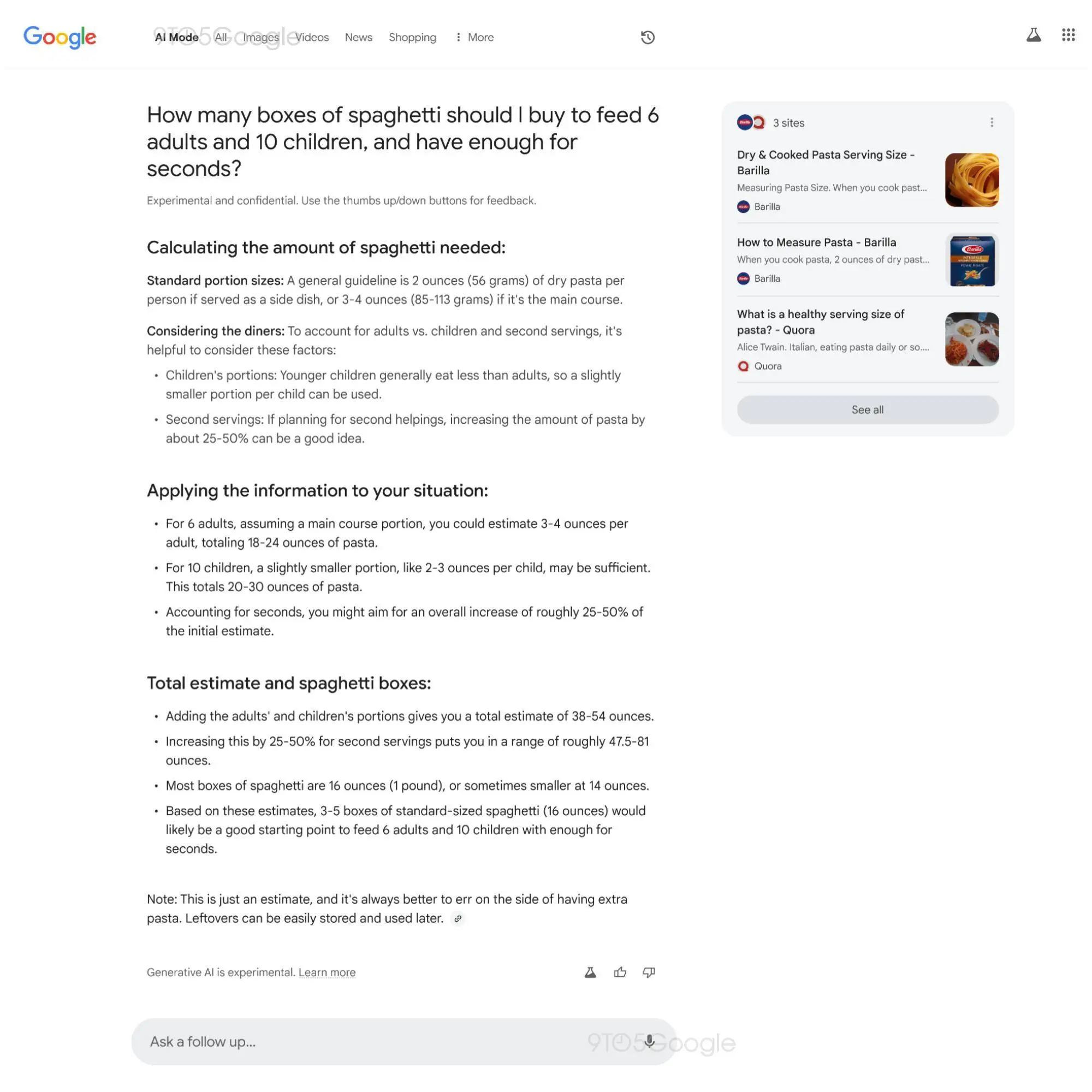 Google Search AI Mode dogfood cover Google AI 產品更新:Gemini 2.0、AI Mode、Workspace 全面進化 Google Search AI Mode dogfood cover