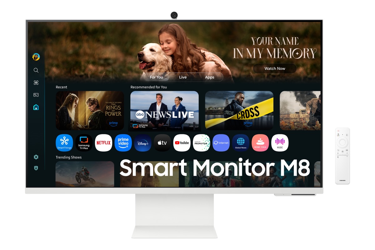 M80F 三星推出全新 Smart Monitor M9:支援 4K QD-OLED 與 AI 升頻,一機搞定工作娛樂 M80F