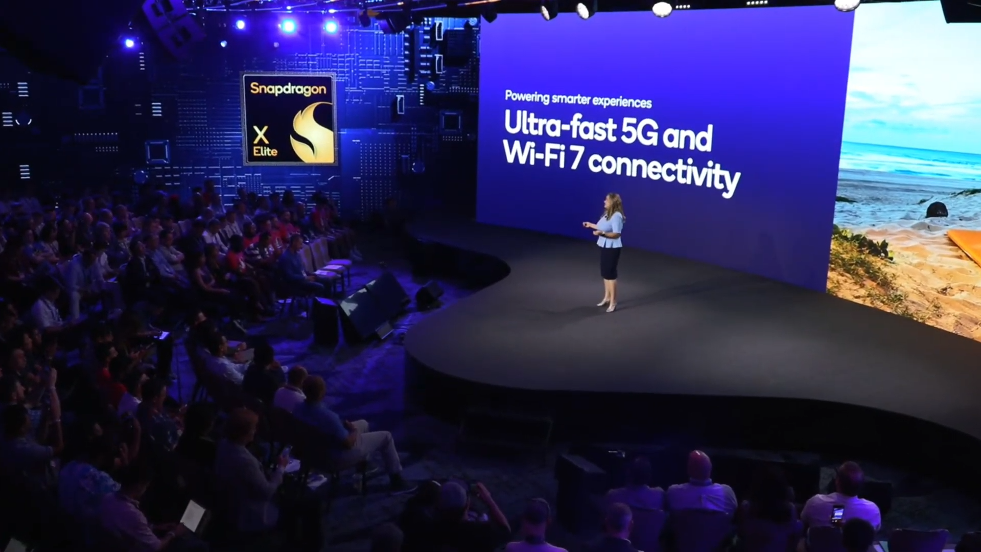 Snapdragon Summit 2023 Keynote Livestream 1 18 46 screenshot 【新聞】高通 Snapdragon Summit 2023 發表會重點整理 Snapdragon Summit 2023 Keynote Livestream 1 18 46 screenshot