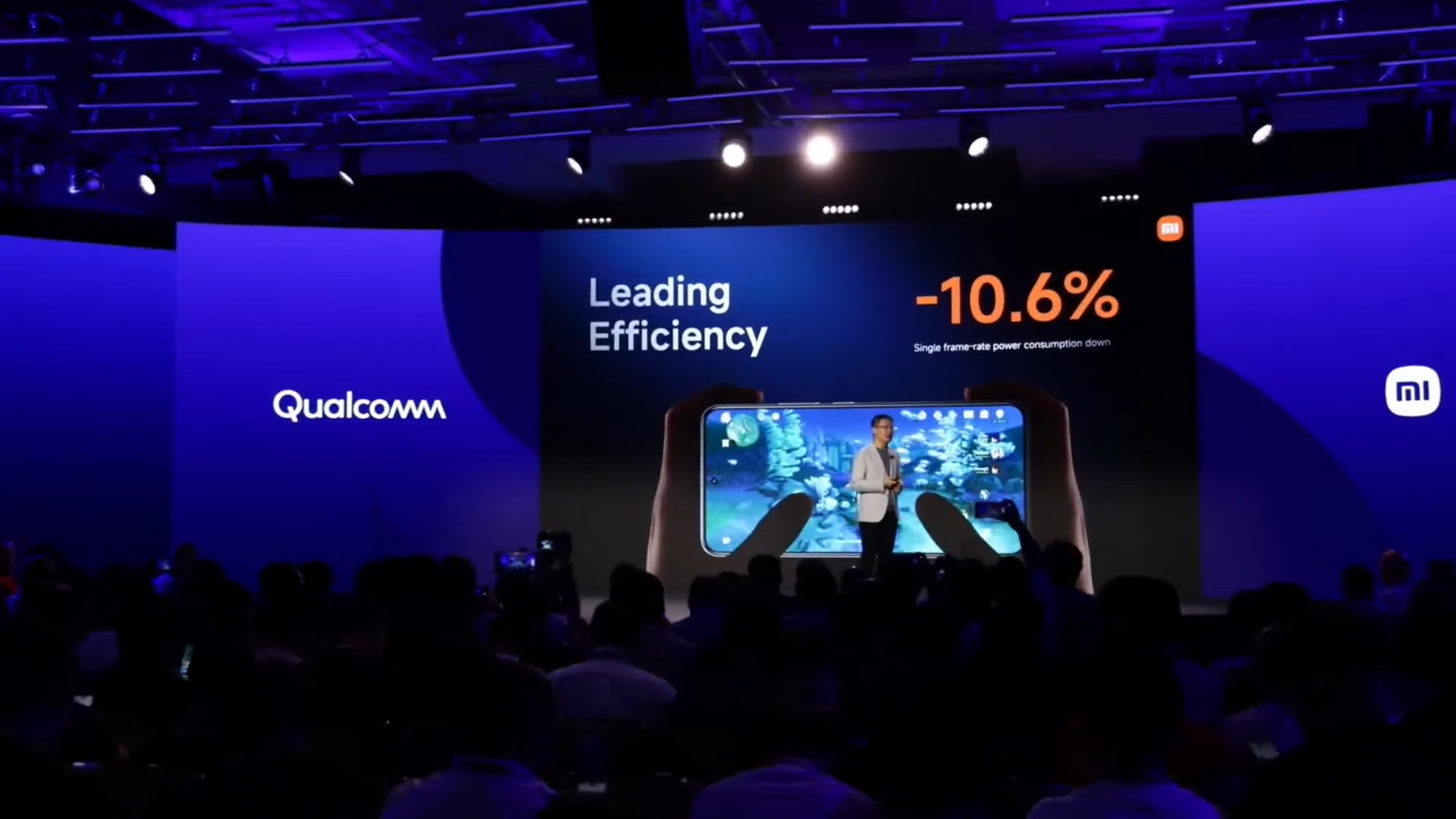 Snapdragon Summit 2023 Keynote Livestream 1 45 30 screenshot 【新聞】高通 Snapdragon Summit 2023 發表會重點整理 Snapdragon Summit 2023 Keynote Livestream 1 45 30 screenshot