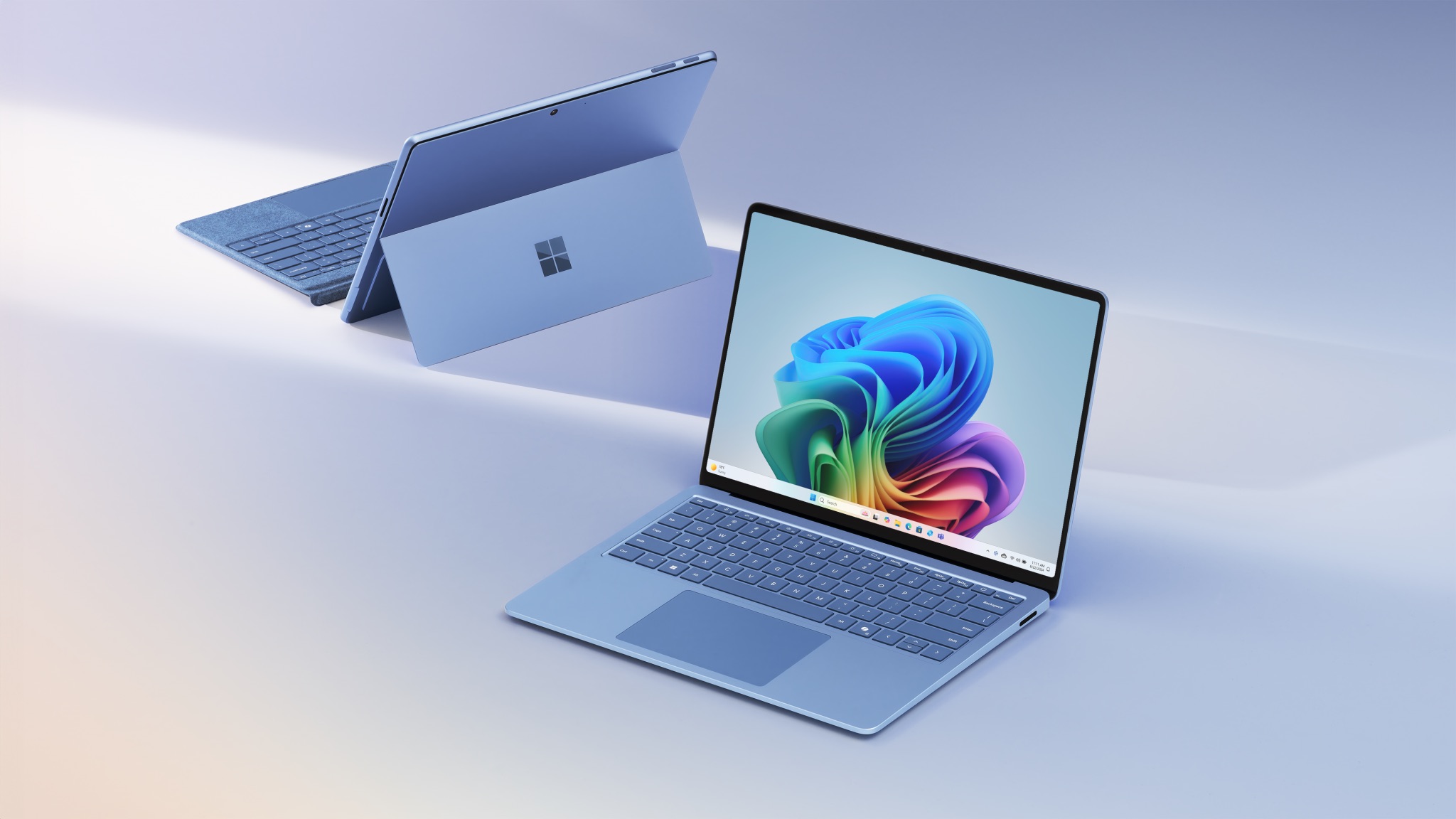 Surface Laptop and Surface Pro Hero 2048x1152 1 搭載 Snapdragon X 系列處理器的 AI PC 登場,或是說 Copilot+ PC Surface Laptop and Surface Pro Hero 2048x1152 1