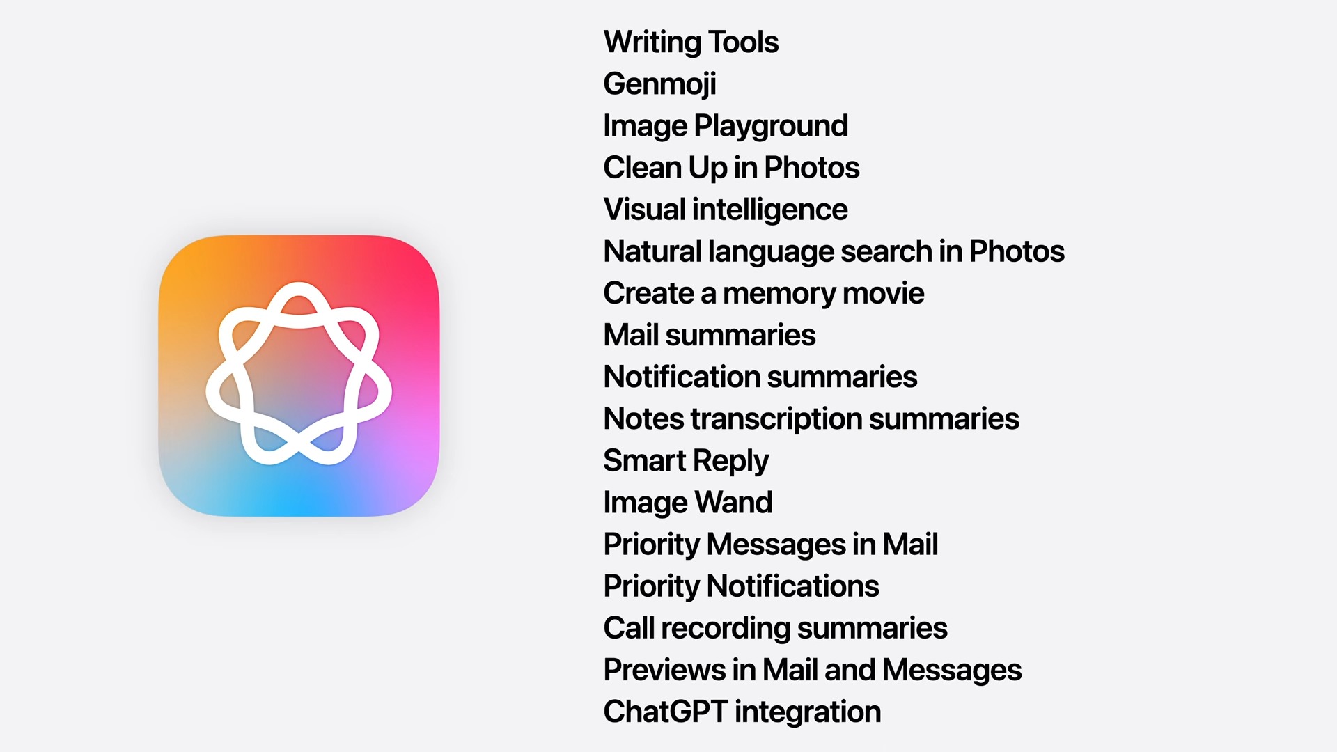 【WWDC 2025】設計和命名規則都改了，那 Apple Intelligence 呢？ WWDC 2025 — June 9 Apple 4 51 screenshot