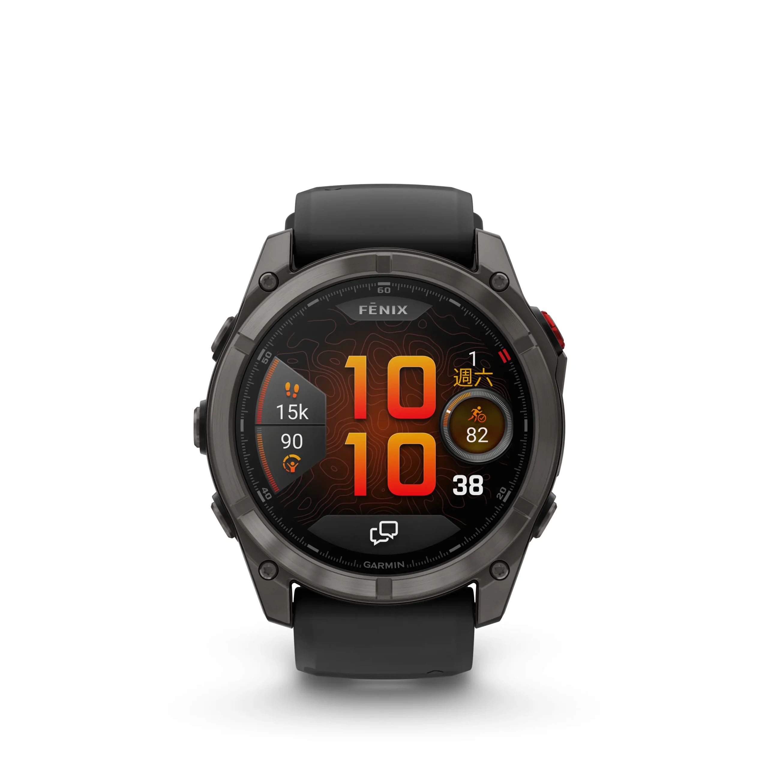 fenix 8 Pro AMOLED scaled Garmin fēnix 8 Pro 系列登場:全球首款 MicroLED 智慧錶,支援 inReach 衛星通訊 fenix 8 Pro AMOLED scaled