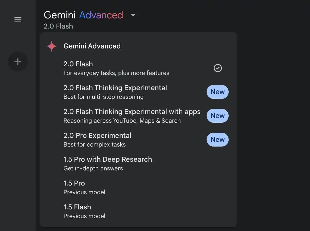 gemini 2 0 pro flash thinking experimental app Google AI 產品更新:Gemini 2.0、AI Mode、Workspace 全面進化 gemini 2 0 pro flash thinking experimental app