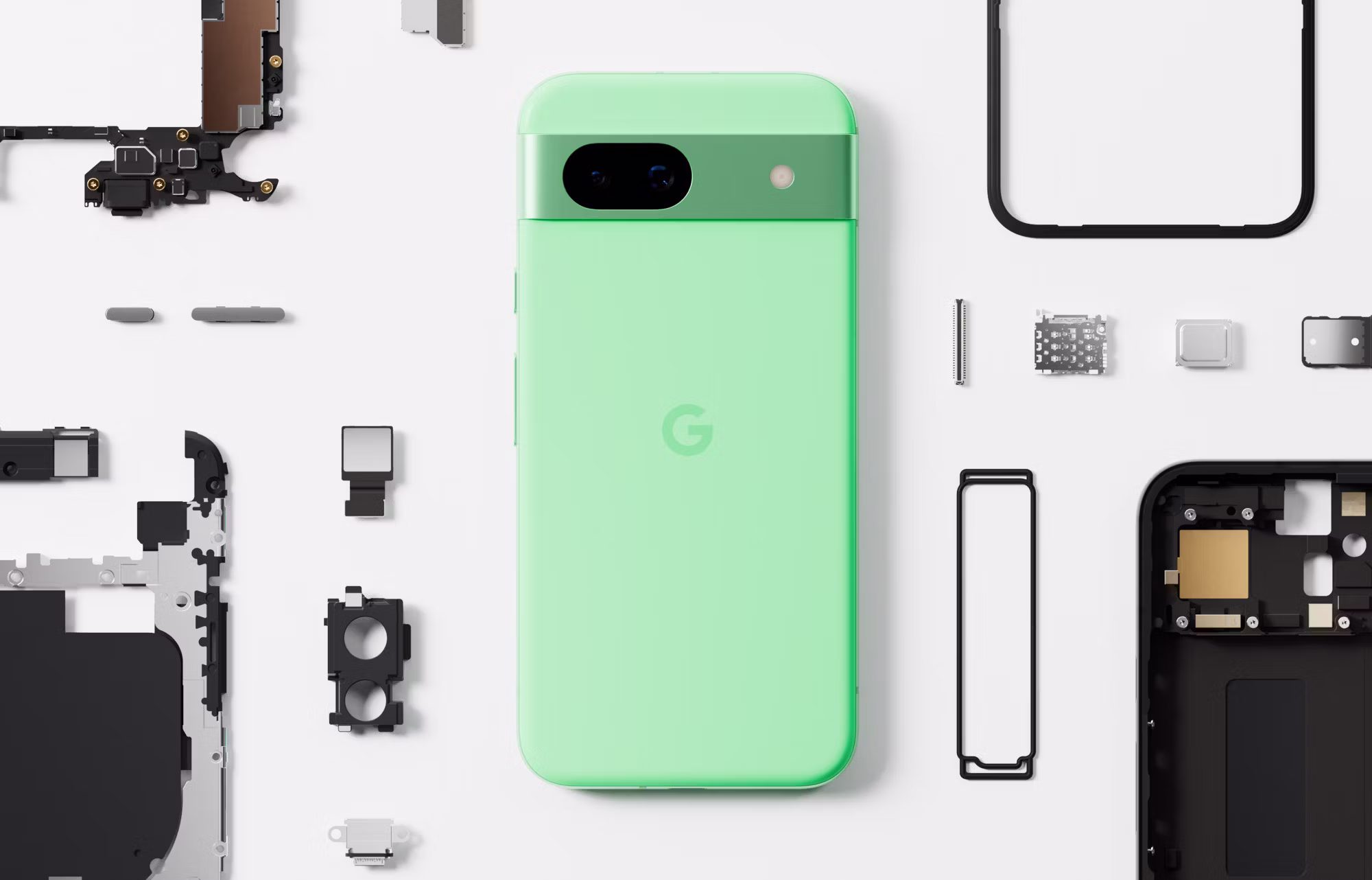 目前最便宜的 AI 手機 — Google Pixel 8a 正式登場 google pixel 8a announcement 3
