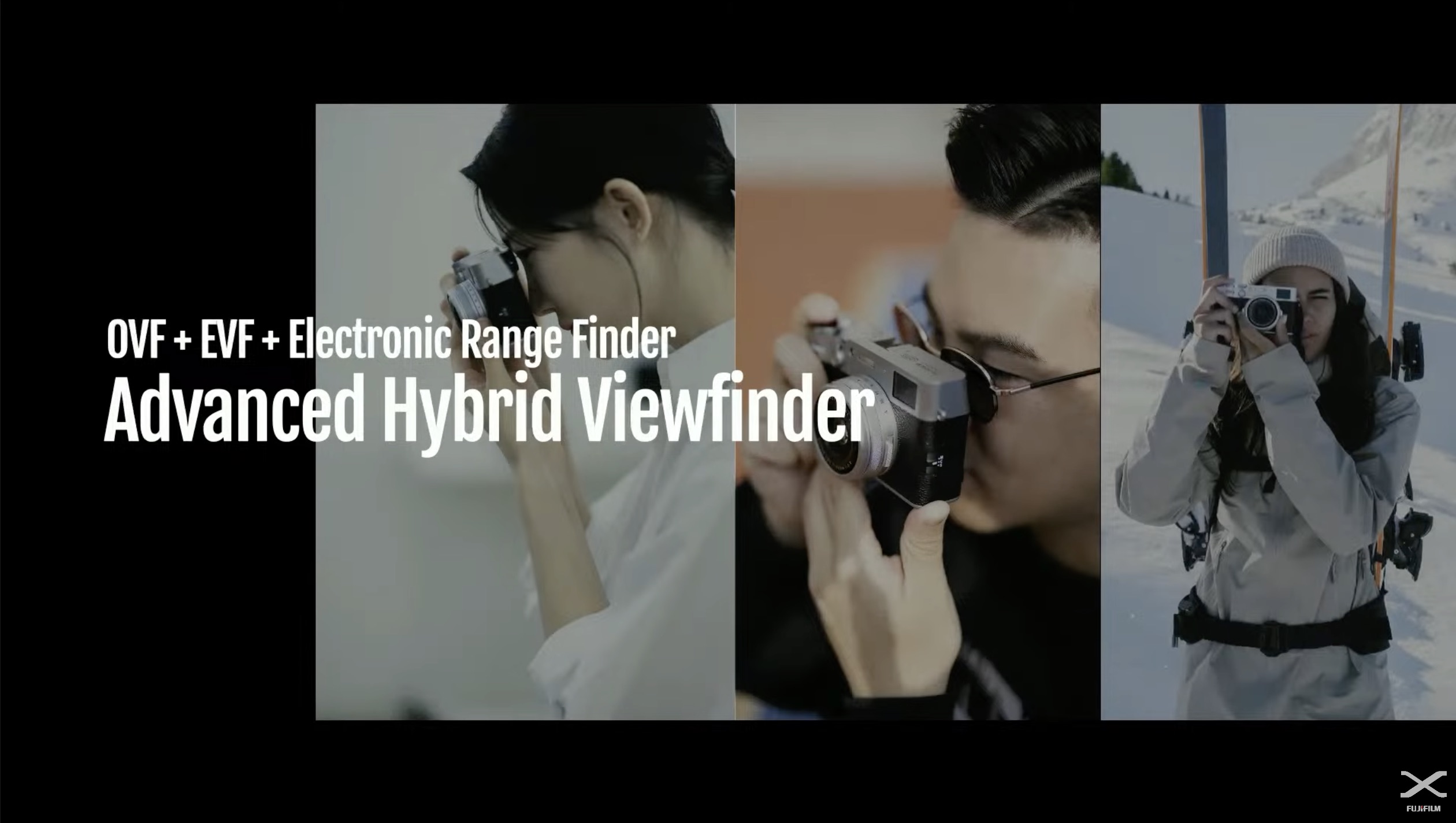 富士 Fujifilm 於 X Summit TOKYO 2024 發表新相機 X100VI hybrid viewfinder