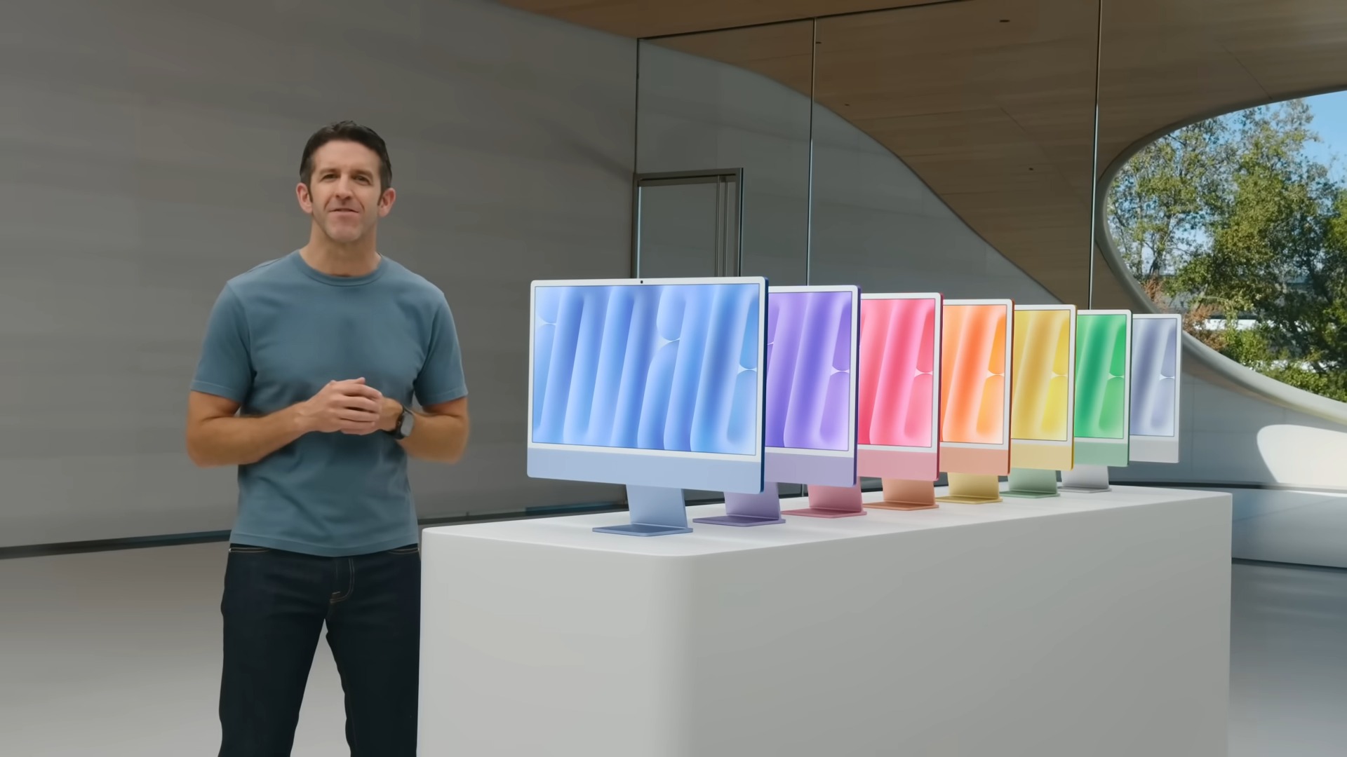 蘋果 10/28 發表會懶人包：AI 打頭陣、M4 iMac 登場 iMac Announcement October 28 5 9 screenshot
