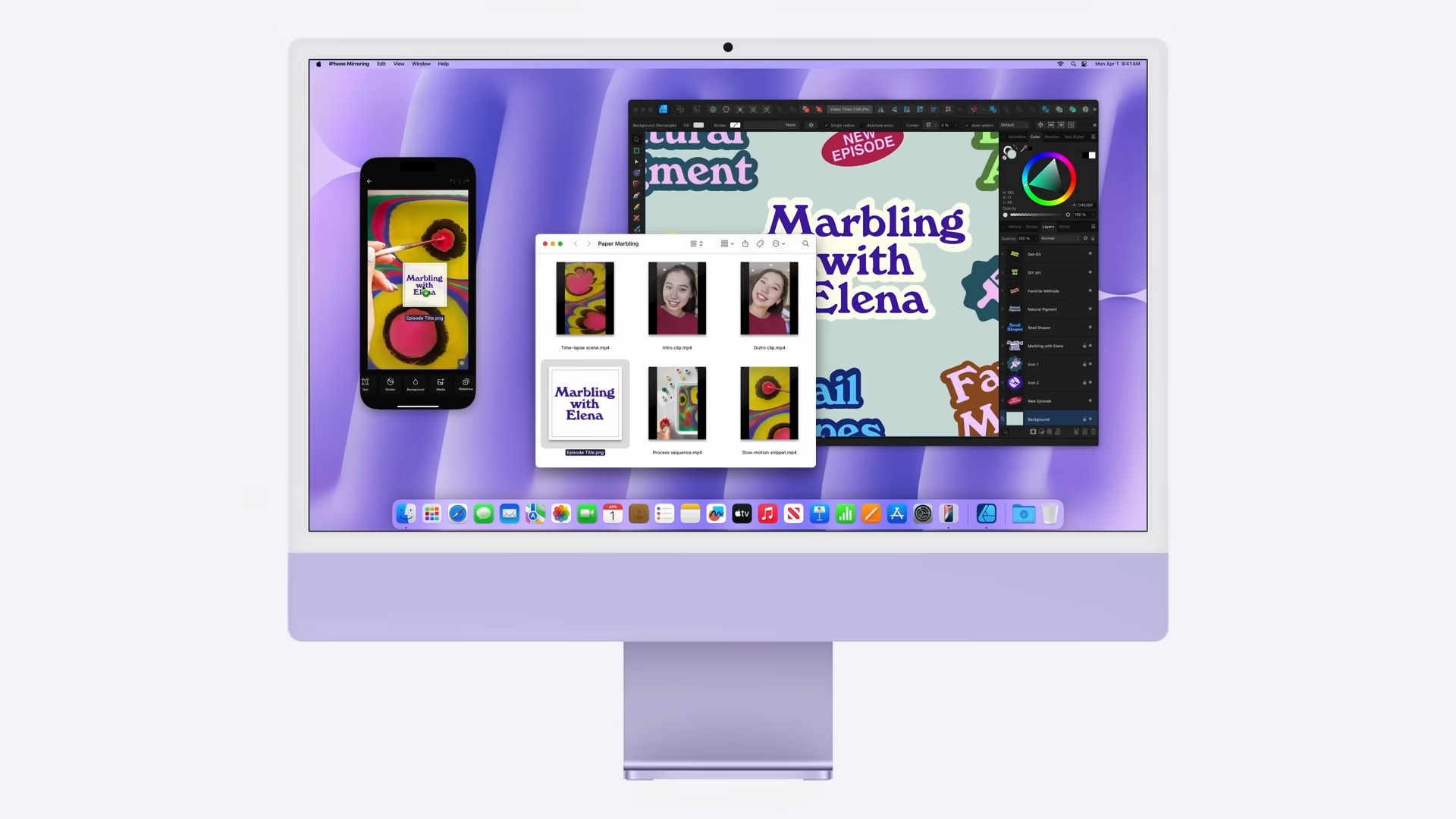 蘋果 10/28 發表會懶人包：AI 打頭陣、M4 iMac 登場 iMac Announcement October 28 7 35 screenshot