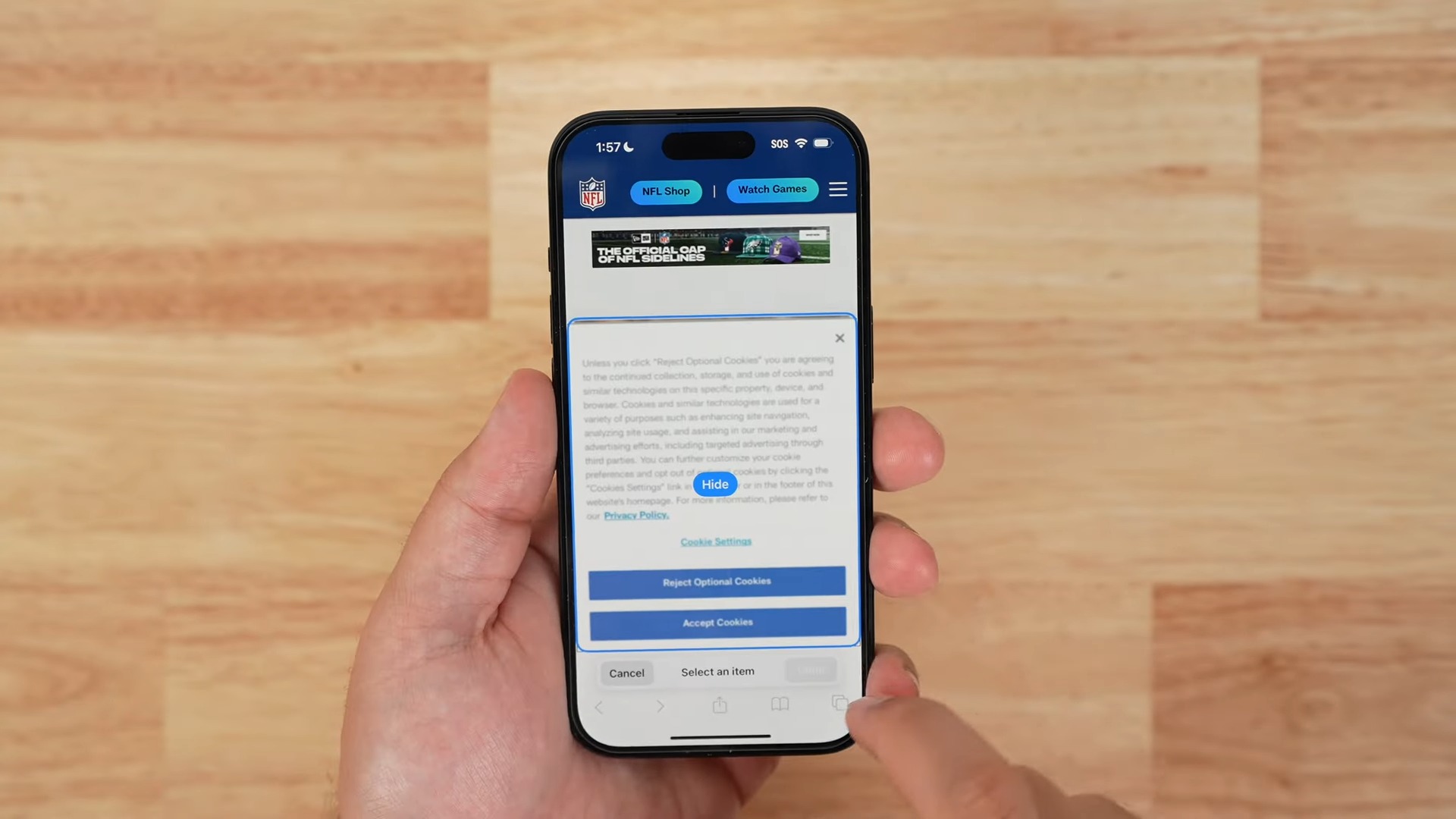 iOS 18 Beta 5 New Distraction Control Feature is AMAZING 0 46 screenshot 蘋果新功能「Distraction Control」是 Safari 版的 AD Block? iOS 18 Beta 5 New Distraction Control Feature is AMAZING 0 46 screenshot