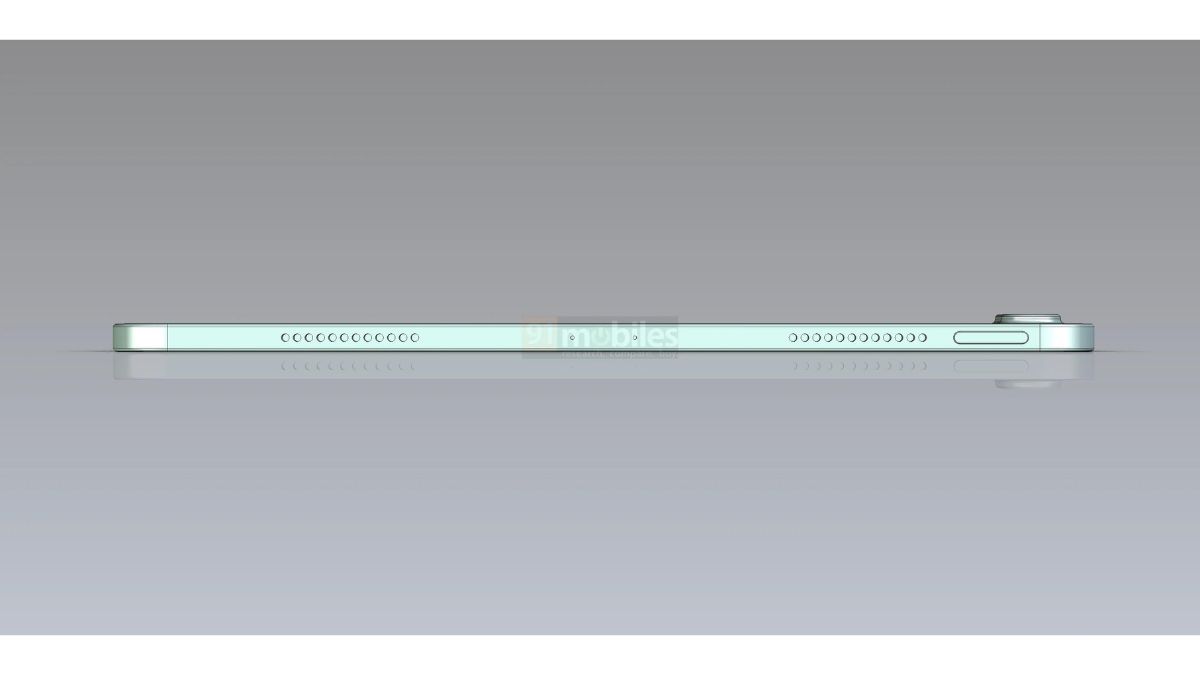 下代 iPad Air 12.9 吋版本 CAD 圖首曝：相機模組似 iPhone X/XS iPad Air 12.9 頂部