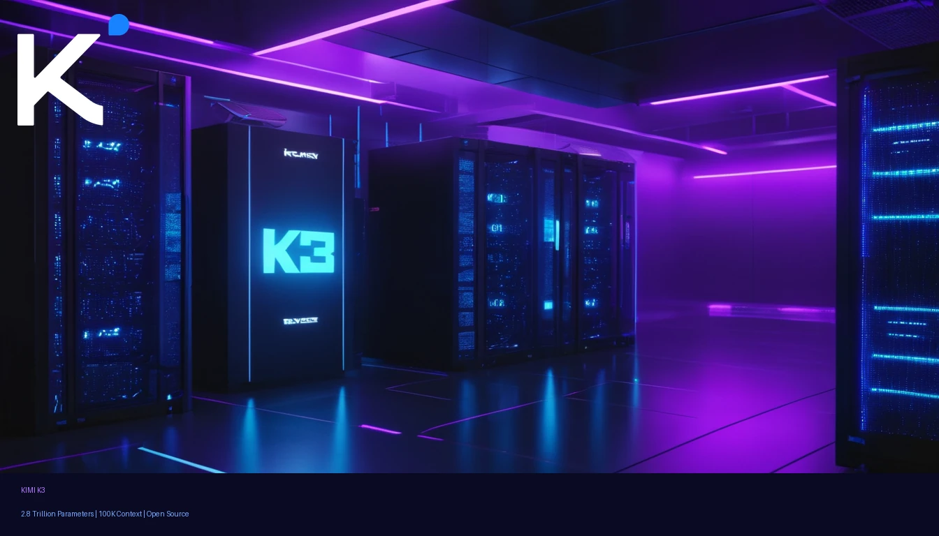 Moonshot Kimi K3 震撼登場：2.8 兆參數中國 AI 模型逼近世界頂尖，7/27 開放權重