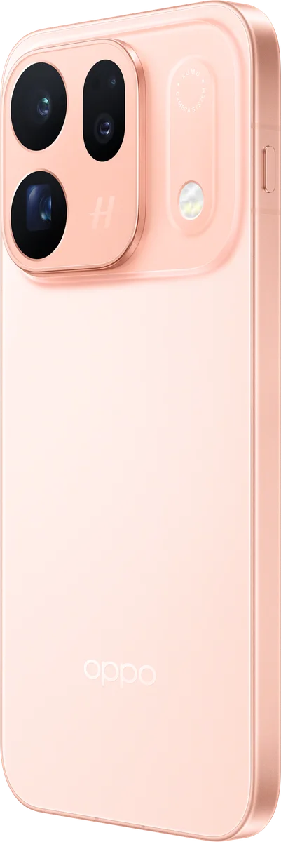 OPPO Find X10 珊瑚橙 右45度背