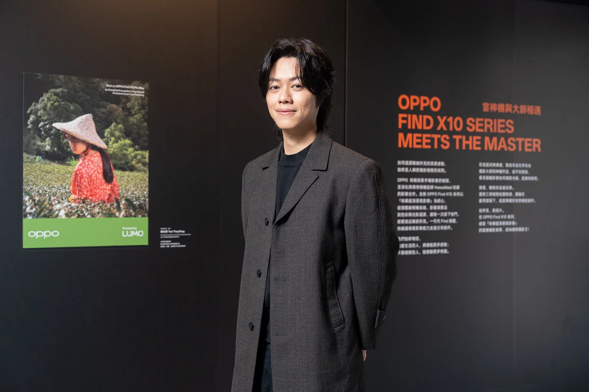 哈蘇基金會國際攝影書獎得主蔡定邦以 OPPO Find X10 Pro Max 創作