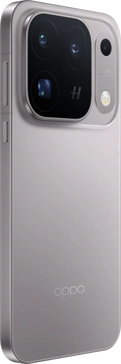OPPO Find X10 Pro Max 月影鈦 左45度背