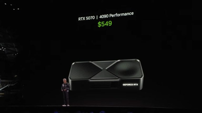 rtx 5070 vs 4090 feat img NVIDIA RTX 5070 效能等同 4090 但售價僅需 1/3,這是真的嗎? rtx 5070 vs 4090 feat img