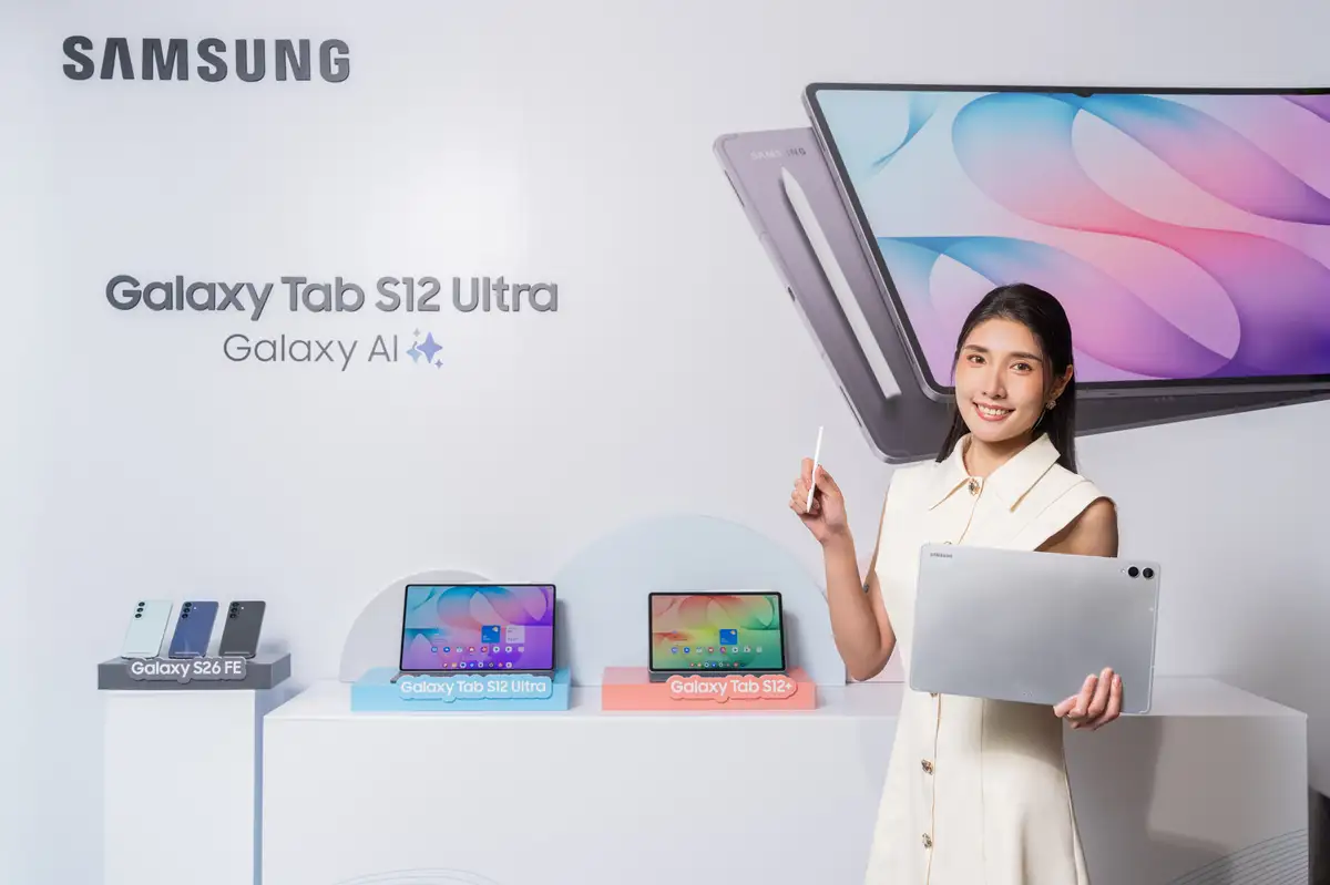 Galaxy Tab S12 Ultra 台灣上市：14.6 吋 5.1mm 薄、11,600mAh 續航 23 小時 NT$39,490 起