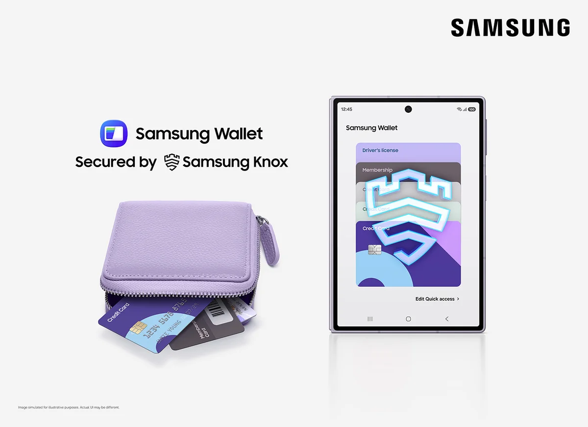 Samsung Wallet 搭配 Samsung Knox 安全防護