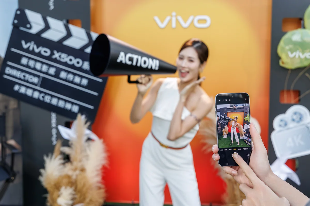 vivo X500 系列 4K 240fps 慢動作與晴天濾鏡