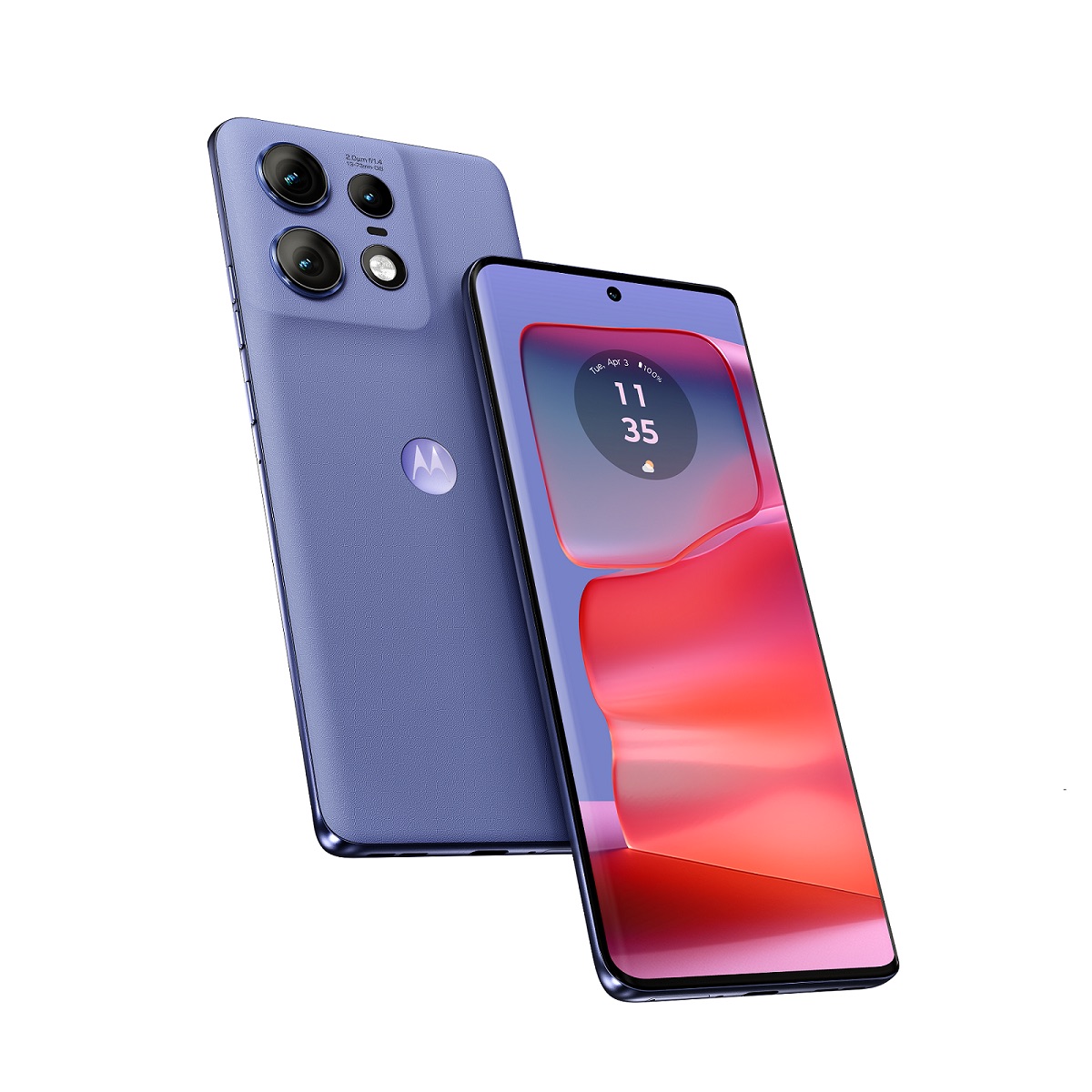 motorola edge 50 系列發表：純素皮革、IP68、50MP 主鏡頭 【Motorola新聞照片5】edge 50系列承襲Motorola廣受好評的純素皮革機身、IP68防水防塵規格與5000萬畫素強大主鏡頭 將是今夏最美防水手機