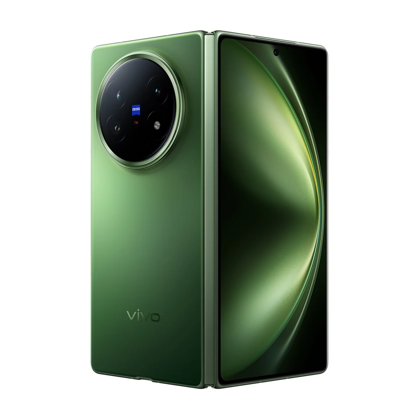 vivo X Fold5 青松限量色強勢補貨，V60 Lite 同步上市 【vivo新聞照片02】vivo X Fold5「青松」將於全台官方體驗店、官方商城、指定電商通路同步限量開賣，即日起至9月30日更攜手三大電信推出一系列購機方案及加碼優惠。