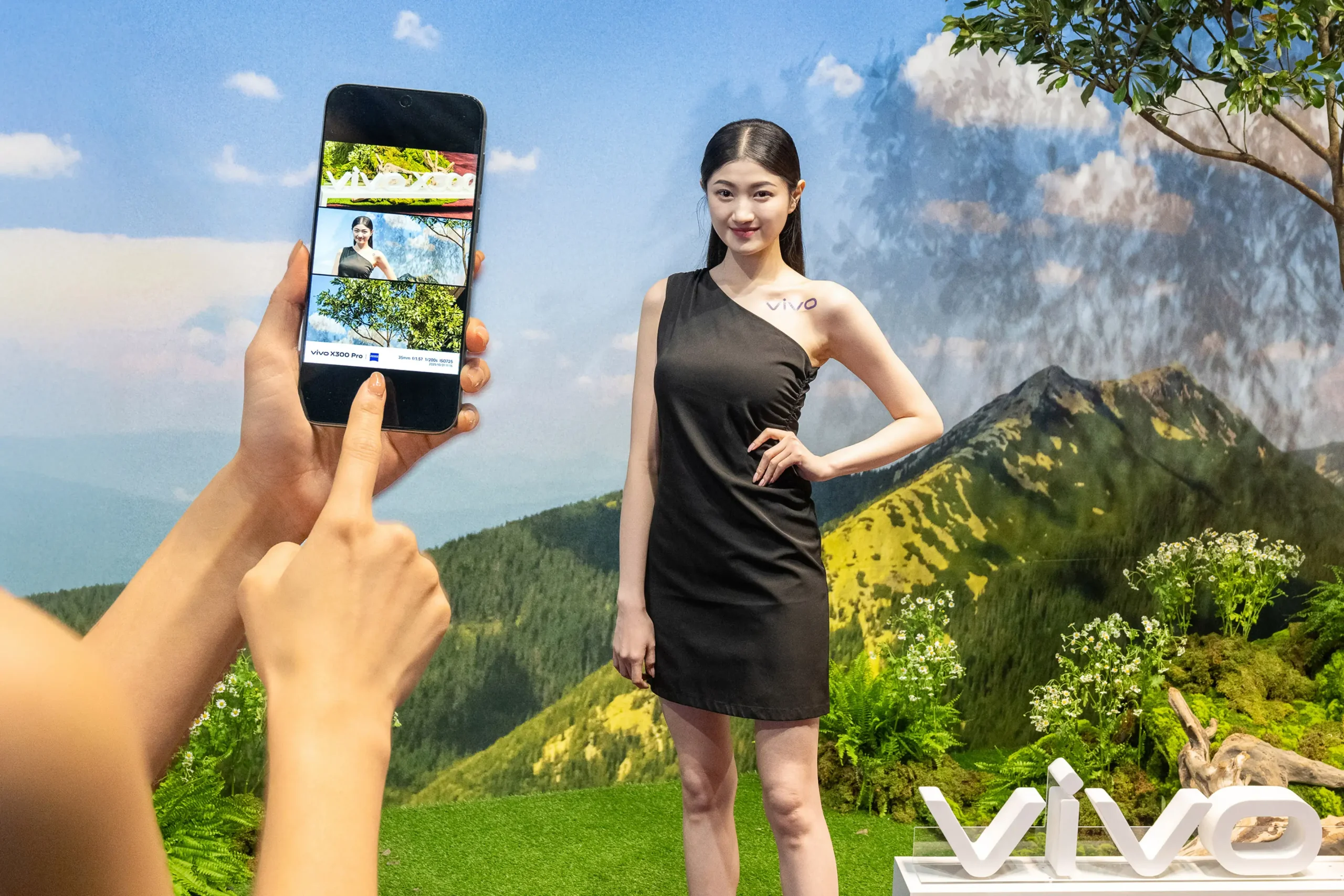 vivo X300 Pro / X300 台灣上市懶人包，最低入手只要千元 【vivo新聞照片9】透過AI電影分鏡模式，能以億級畫素隨心裁切、構築個人風格的敘事畫面，實現真正的「億」圖裁多圖。 scaled