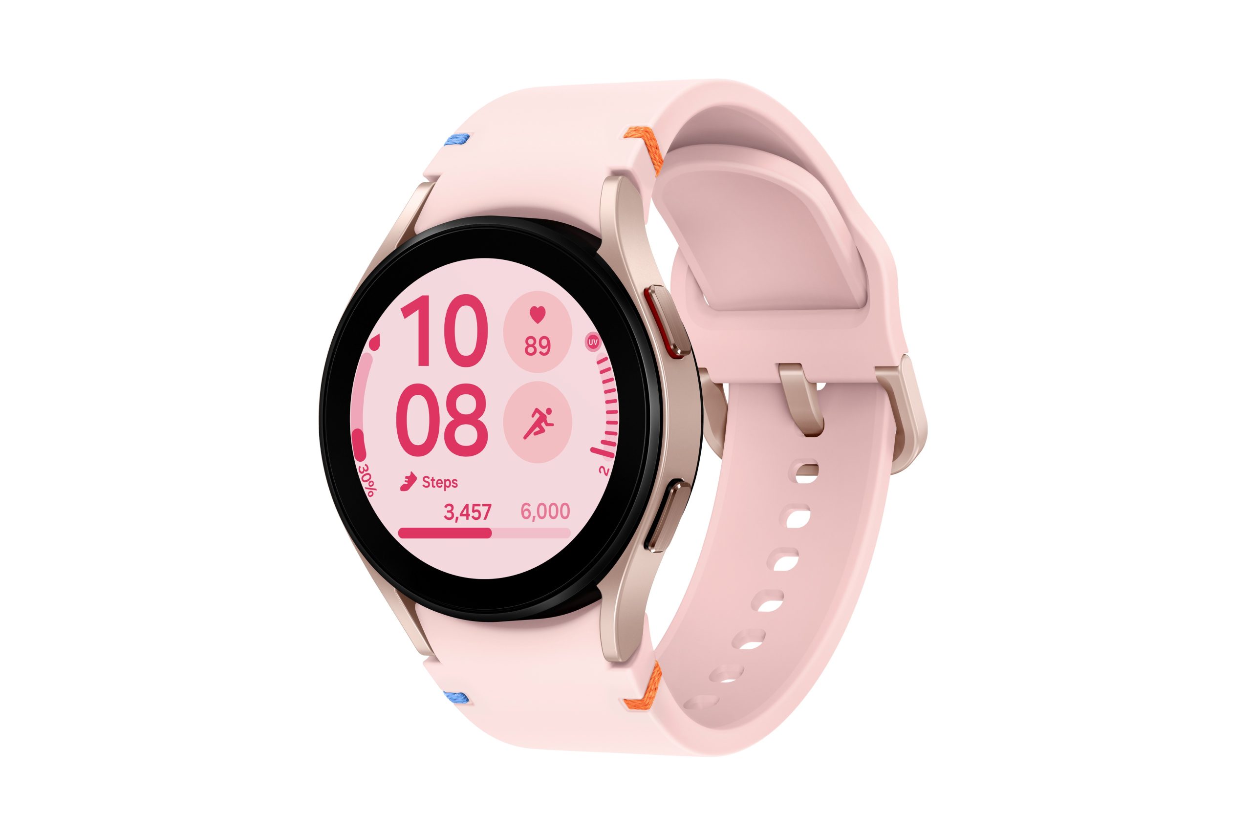 【新聞圖片2】Galaxy Watch FE 玫瑰金 scaled 三星首款入門智慧手錶 Galaxy Watch FE 登場,早鳥價五千有找 【新聞圖片2】Galaxy Watch FE 玫瑰金 scaled