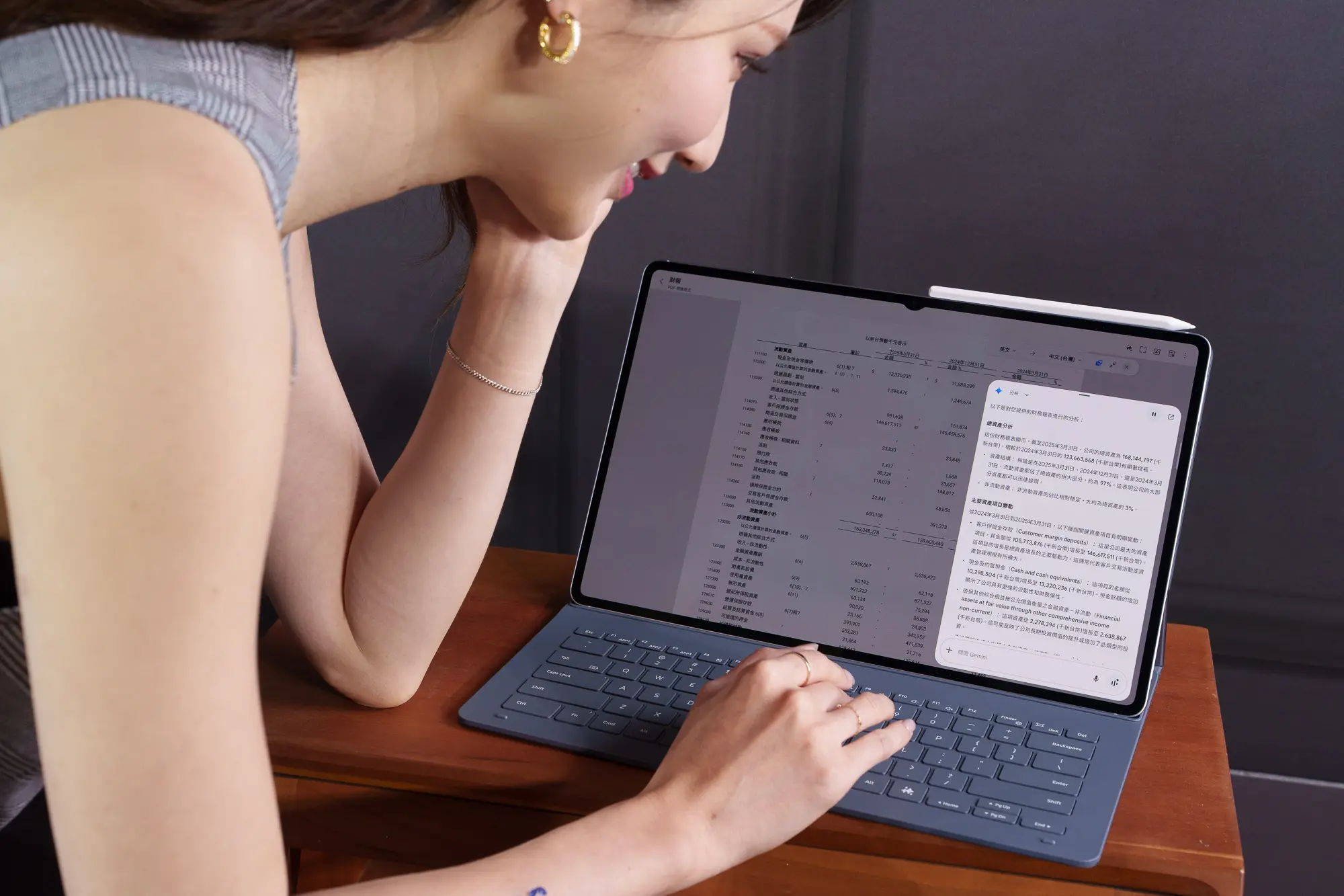 Galaxy Tab S11 Ultra 纖薄登場，Tab S10 Lite 超值上市：價格與優惠一次看 【新聞照片05】Galaxy Tab S11系列具備完善的創新AI應用，Gemini Live分享相機或螢幕畫面，為生活中各式情境提供即時回饋