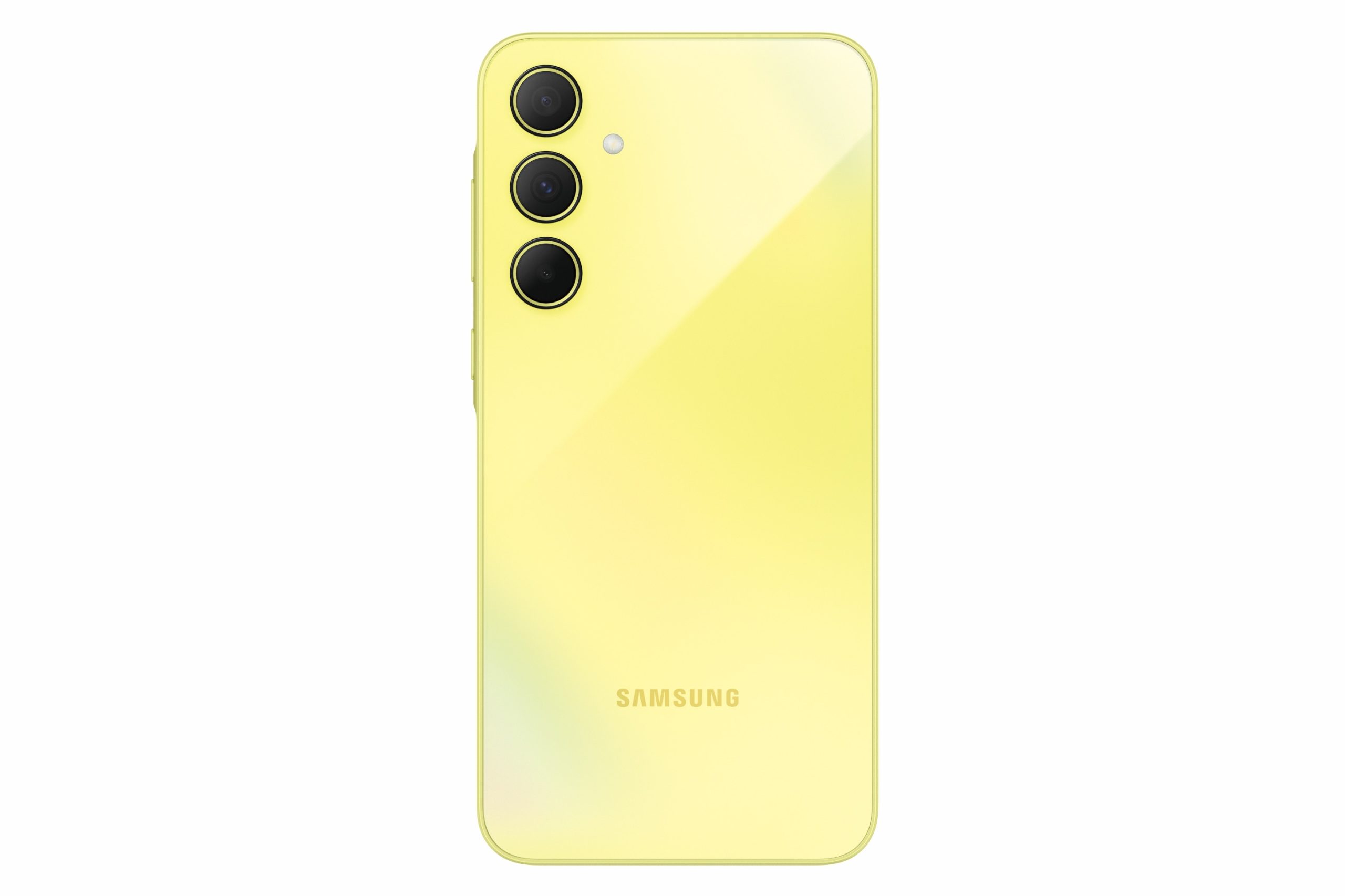 【新聞照片09】Galaxy A35 5G 凍檸黃 背面 scaled 新一代銷量冠軍?三星 Galaxy A55 5G、Galaxy A35 5G 宣布上市 【新聞照片09】Galaxy A35 5G 凍檸黃 背面 scaled