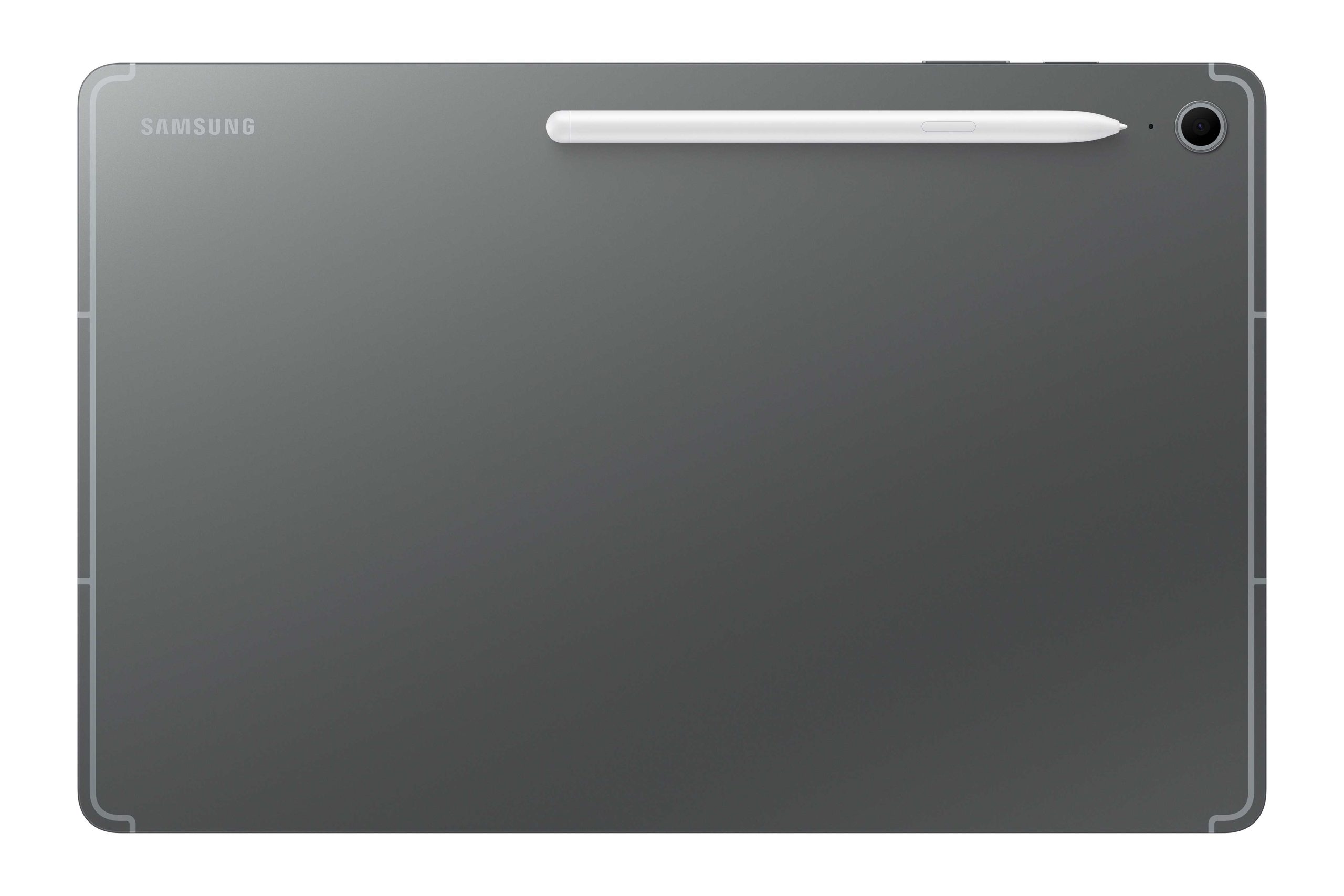 【新聞照片2】Galaxy Tab S10 FE 營火灰 背面 scaled 三星 Galaxy Tab S10 FE 系列登台:AI 智慧升級、大螢幕高效能 【新聞照片2】Galaxy Tab S10 FE 營火灰 背面 scaled